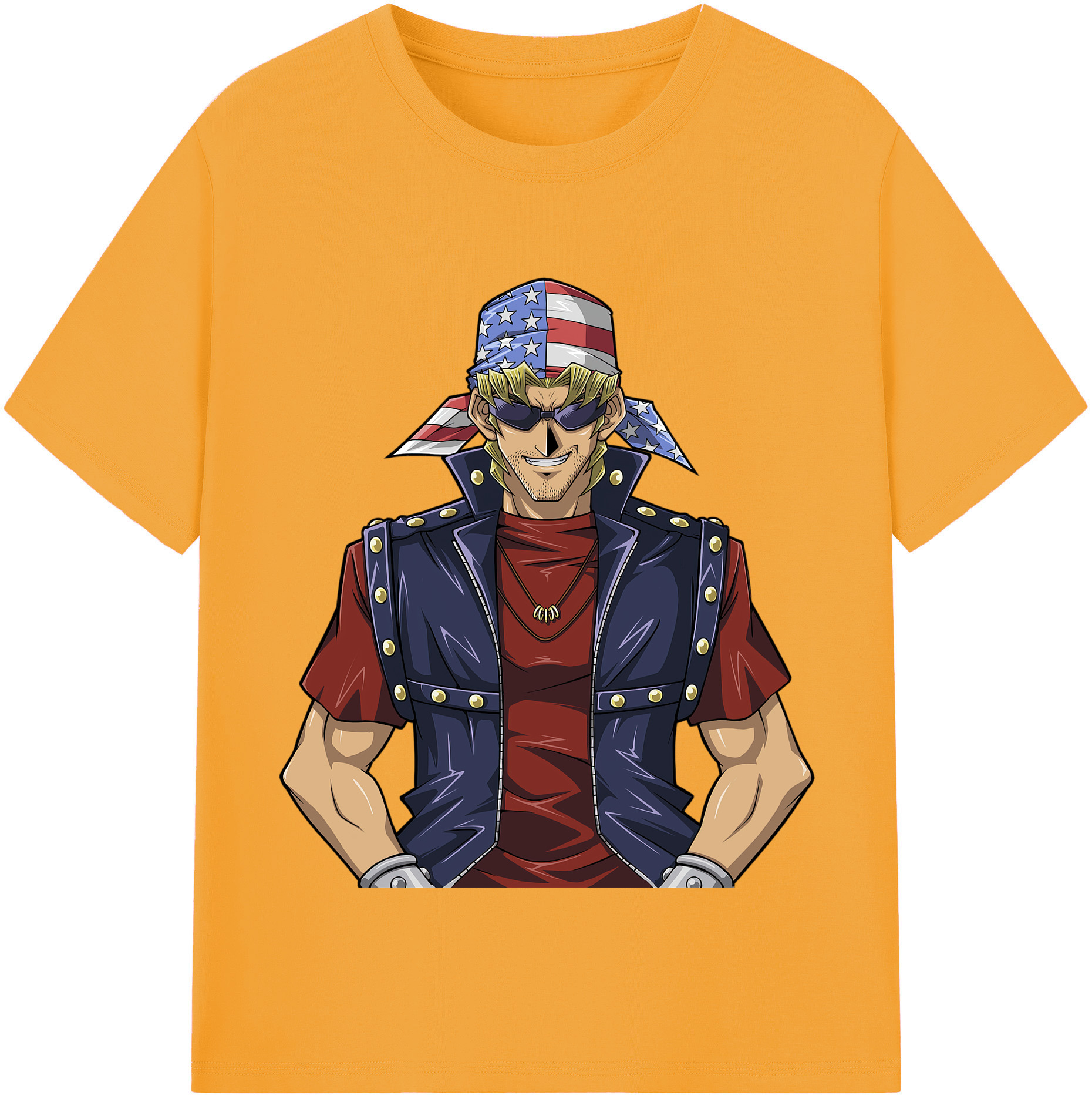 （画像用） 遊☆戯☆王 Yu-Gi-Oh! レディースカジュアルプリントTシャツ（綿100％）