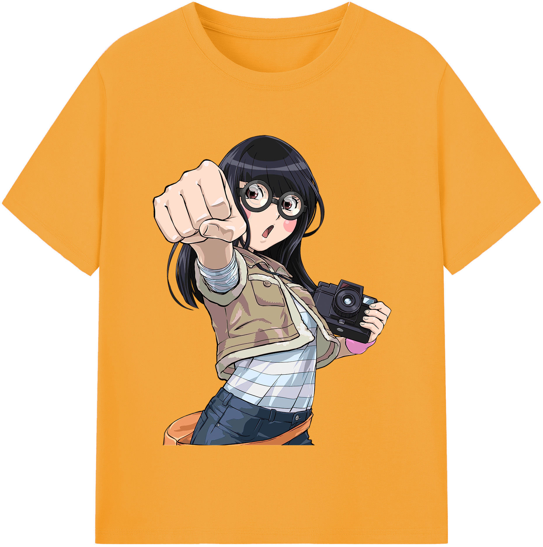 （画像用） 遊☆戯☆王 Yu-Gi-Oh! レディースカジュアルプリントTシャツ（綿100％）