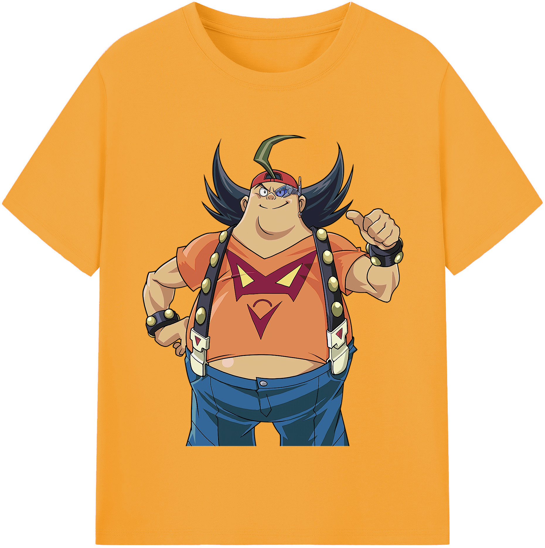 （画像用） 遊☆戯☆王 Yu-Gi-Oh! レディースカジュアルプリントTシャツ（綿100％）