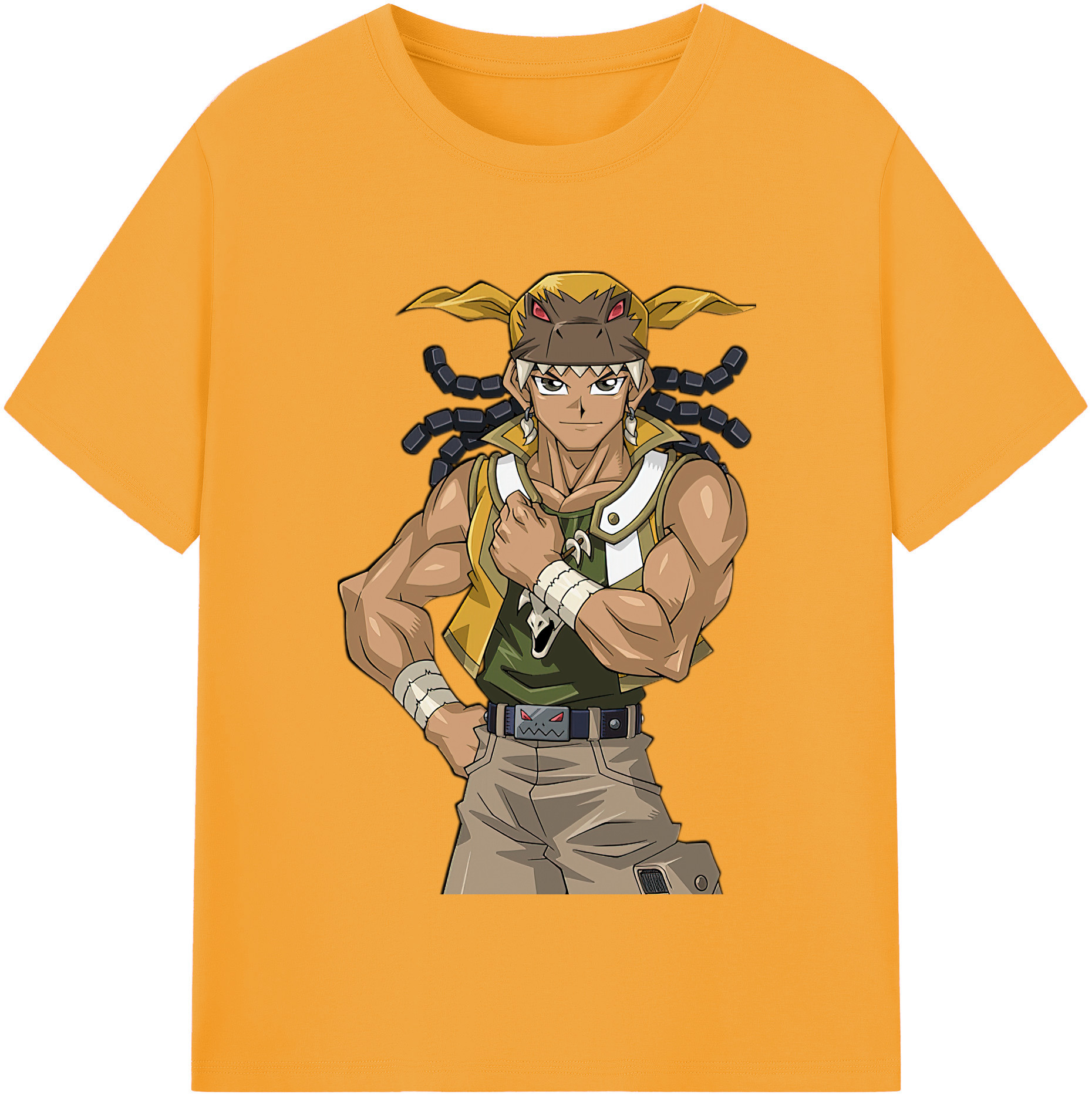 （画像用） 遊☆戯☆王 Yu-Gi-Oh! レディースカジュアルプリントTシャツ（綿100％）