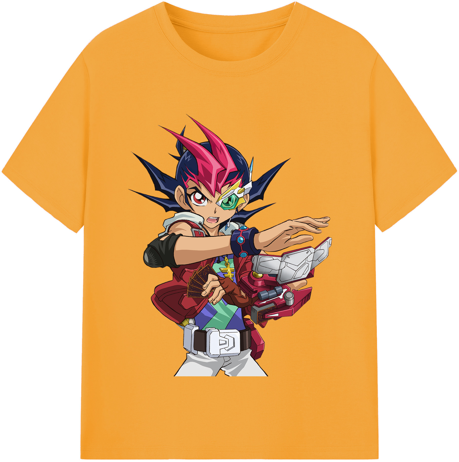 （画像用） 遊☆戯☆王 Yu-Gi-Oh! レディースカジュアルプリントTシャツ（綿100％）