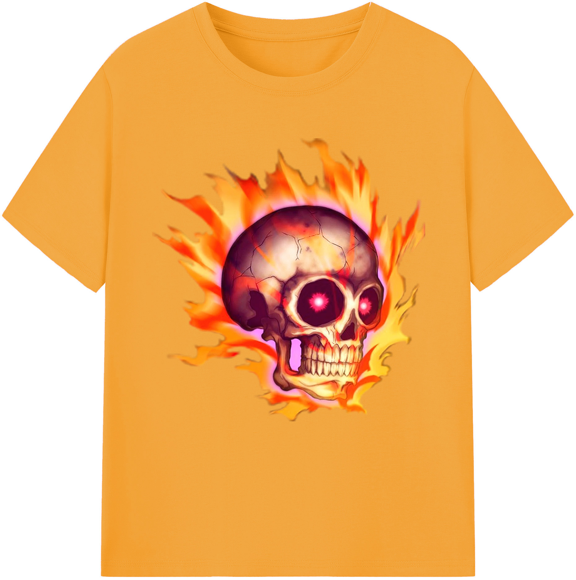 （画像用） 遊☆戯☆王 Yu-Gi-Oh! レディースカジュアルプリントTシャツ（綿100％）