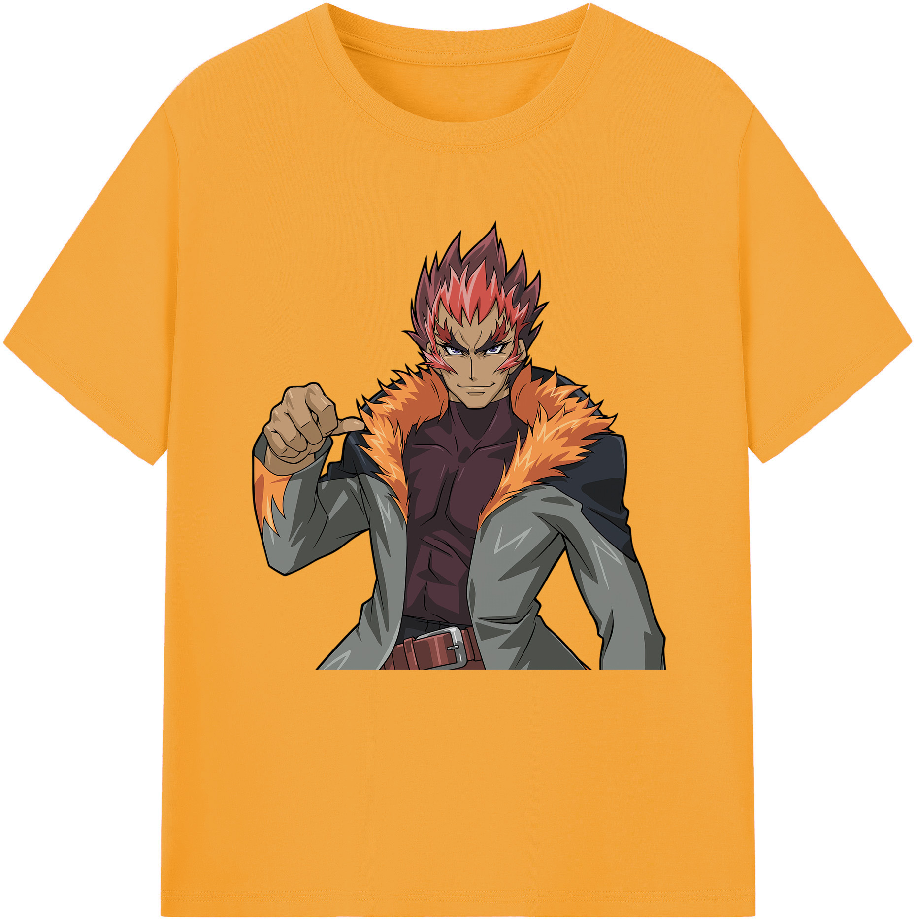 （画像用） 遊☆戯☆王 Yu-Gi-Oh! レディースカジュアルプリントTシャツ（綿100％）