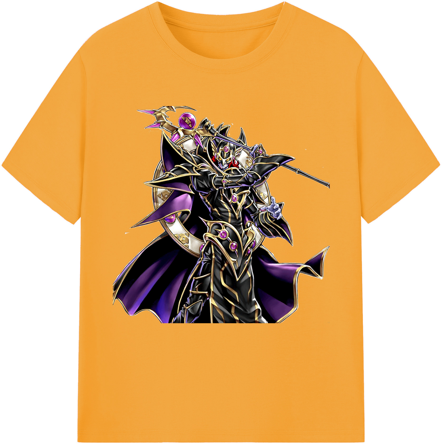 （画像用） 遊☆戯☆王 Yu-Gi-Oh! レディースカジュアルプリントTシャツ（綿100％）