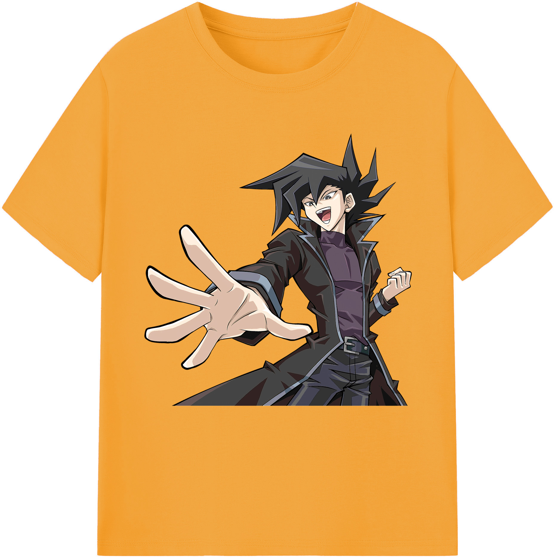 （画像用） 遊☆戯☆王 Yu-Gi-Oh! レディースカジュアルプリントTシャツ（綿100％）