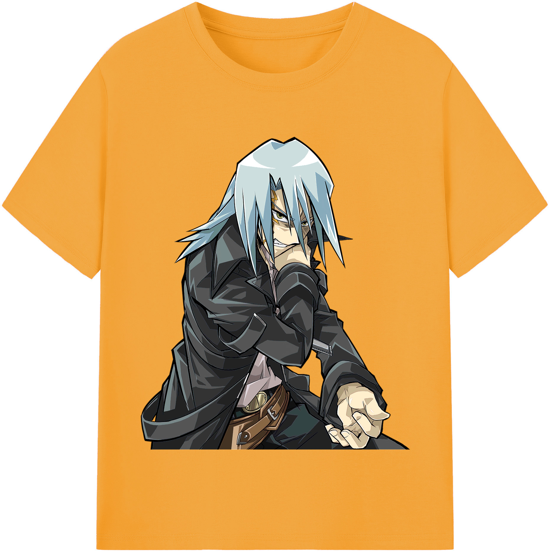 （画像用） 遊☆戯☆王 Yu-Gi-Oh! レディースカジュアルプリントTシャツ（綿100％）