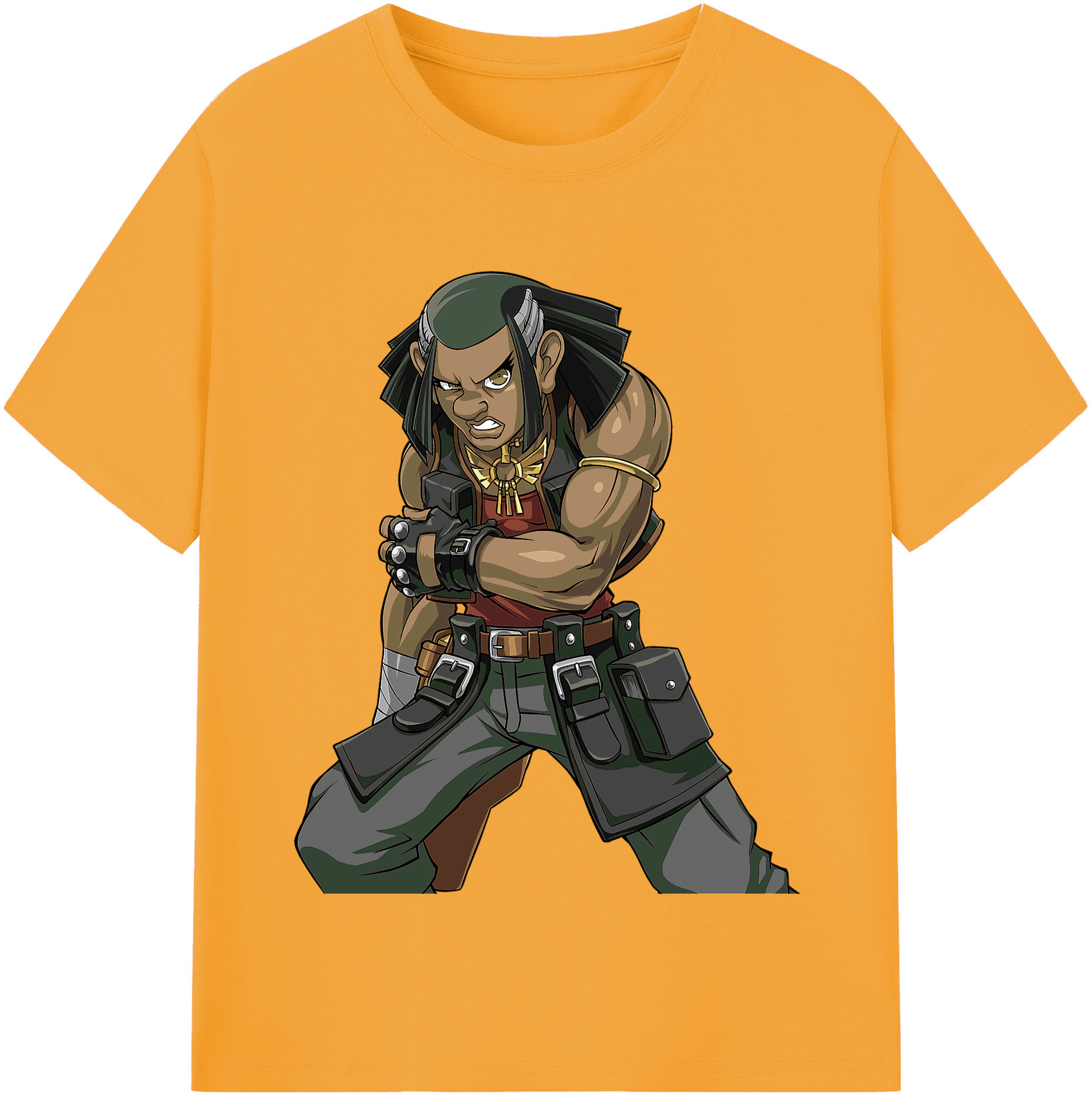 （画像用） 遊☆戯☆王 Yu-Gi-Oh! レディースカジュアルプリントTシャツ（綿100％）