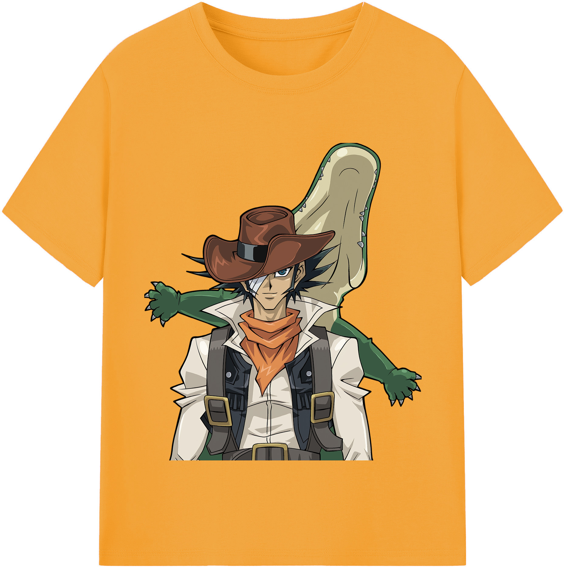 （画像用） 遊☆戯☆王 Yu-Gi-Oh! レディースカジュアルプリントTシャツ（綿100％）