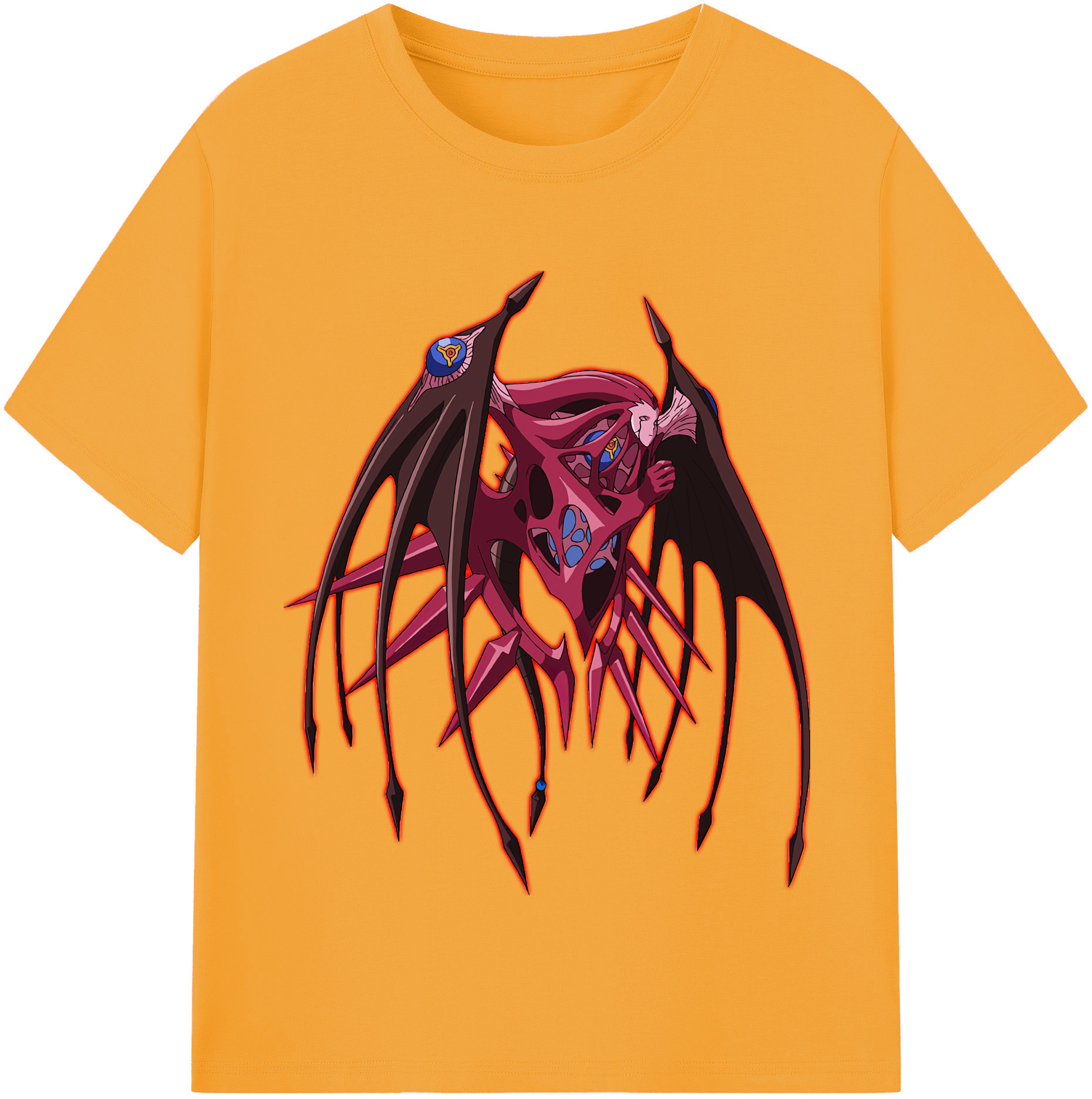 （画像用） 遊☆戯☆王 Yu-Gi-Oh! レディースカジュアルプリントTシャツ（綿100％）