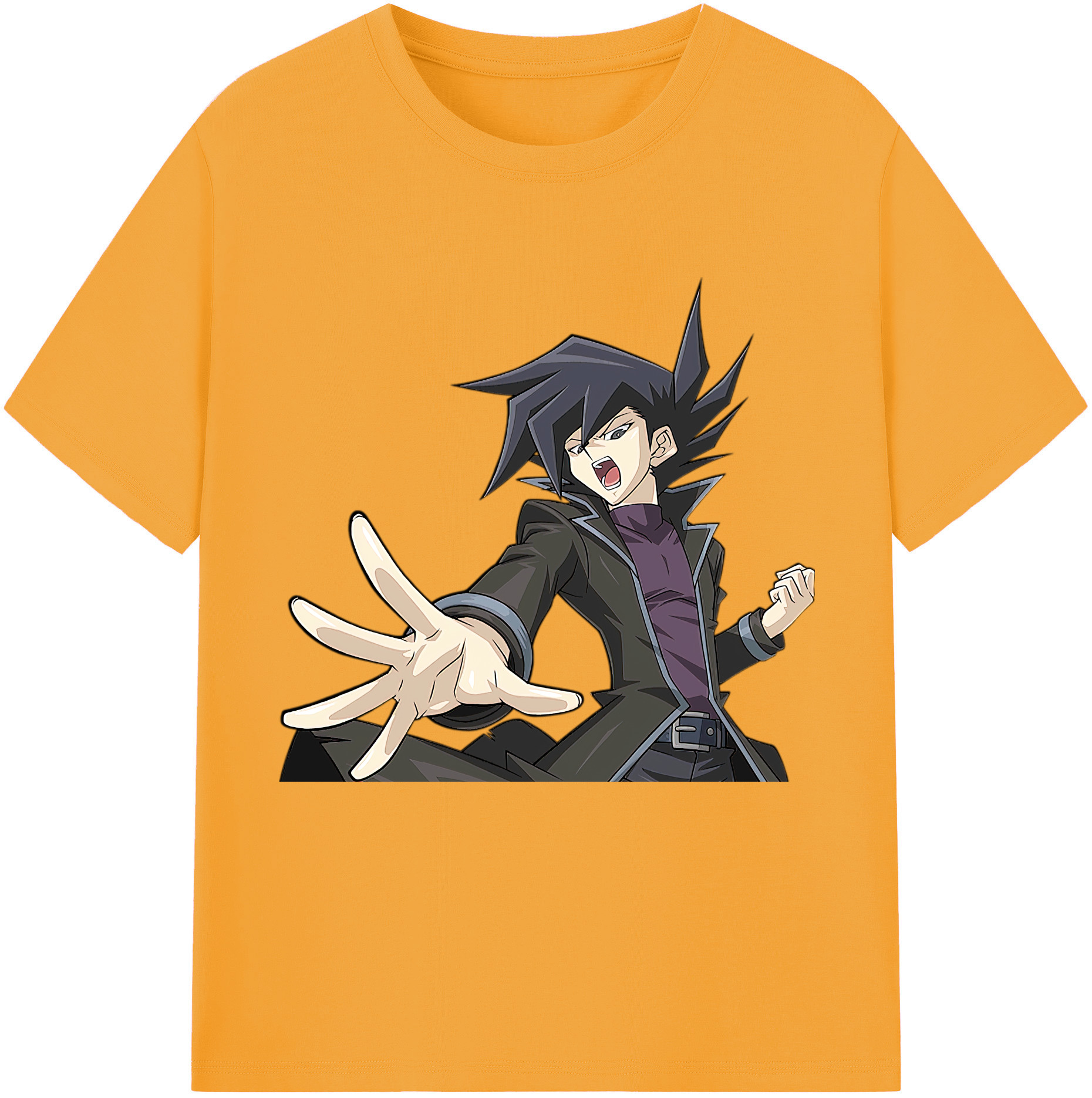 （画像用） 遊☆戯☆王 Yu-Gi-Oh! レディースカジュアルプリントTシャツ（綿100％）