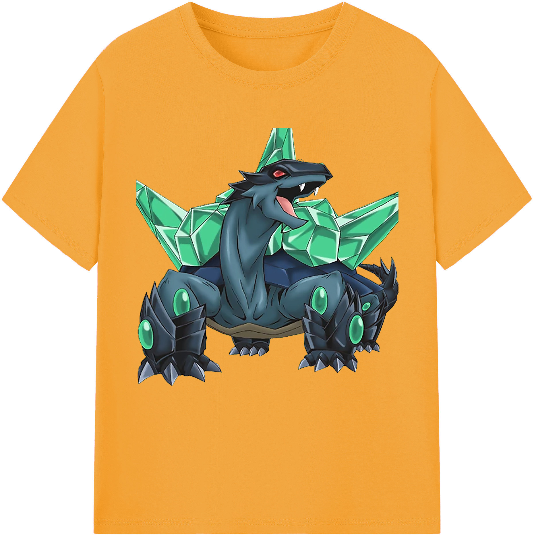 （画像用） 遊☆戯☆王 Yu-Gi-Oh! レディースカジュアルプリントTシャツ（綿100％）