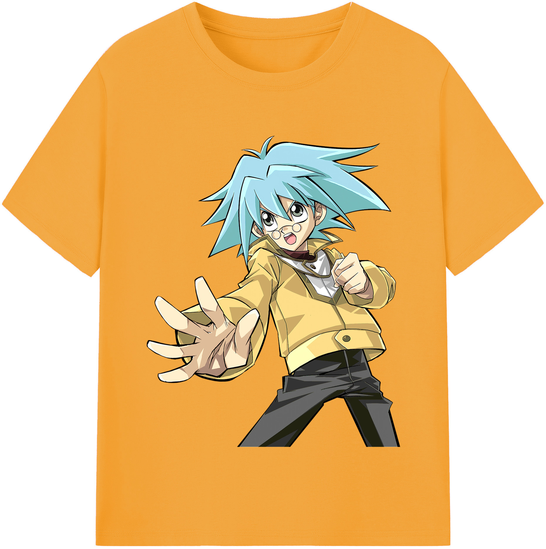 （画像用） 遊☆戯☆王 Yu-Gi-Oh! レディースカジュアルプリントTシャツ（綿100％）