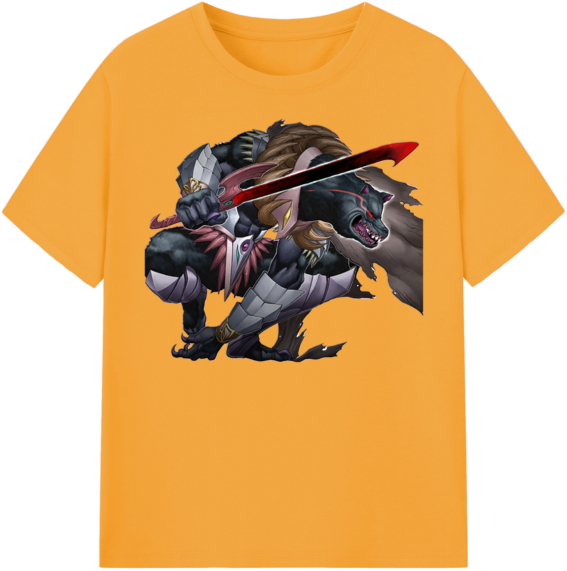 （画像用） 遊☆戯☆王 Yu-Gi-Oh! レディースカジュアルプリントTシャツ（綿100％）