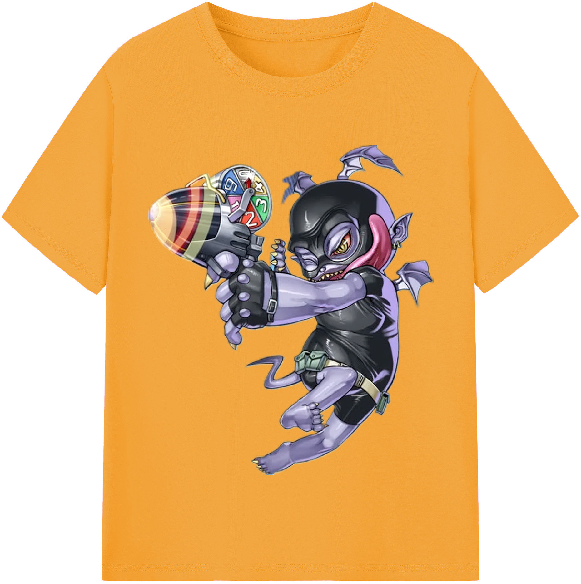 （画像用） 遊☆戯☆王 Yu-Gi-Oh! レディースカジュアルプリントTシャツ（綿100％）