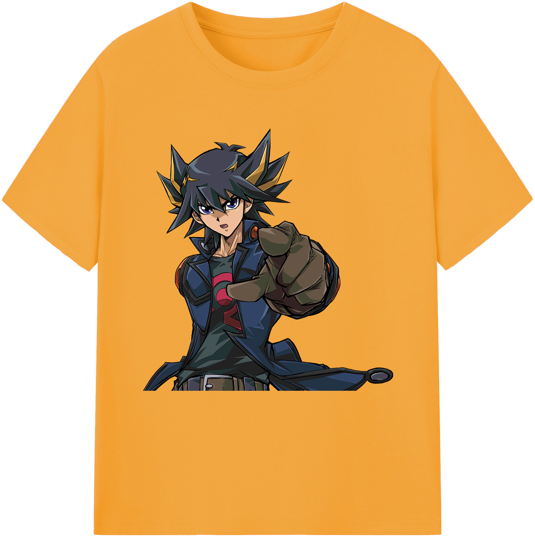 （画像用） 遊☆戯☆王 Yu-Gi-Oh! レディースカジュアルプリントTシャツ（綿100％）