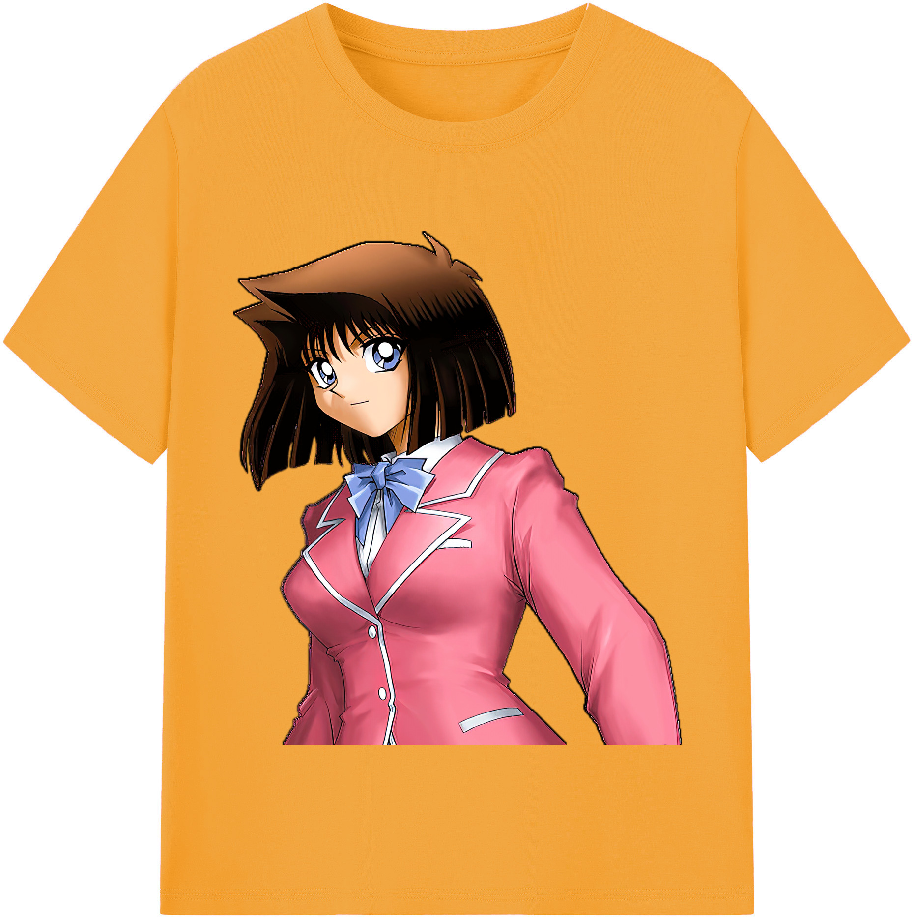 （画像用） 遊☆戯☆王 Yu-Gi-Oh! レディースカジュアルプリントTシャツ（綿100％）