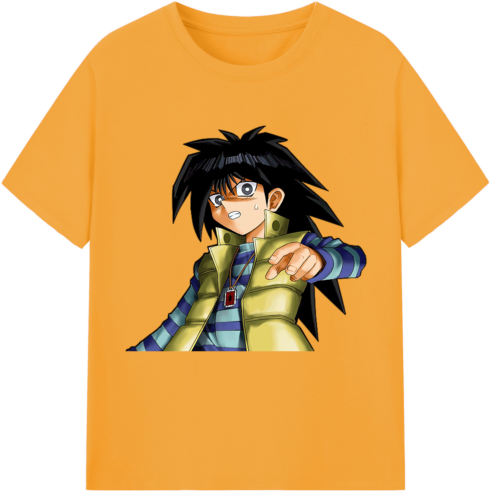 （画像用） 遊☆戯☆王 Yu-Gi-Oh! レディースカジュアルプリントTシャツ（綿100％）