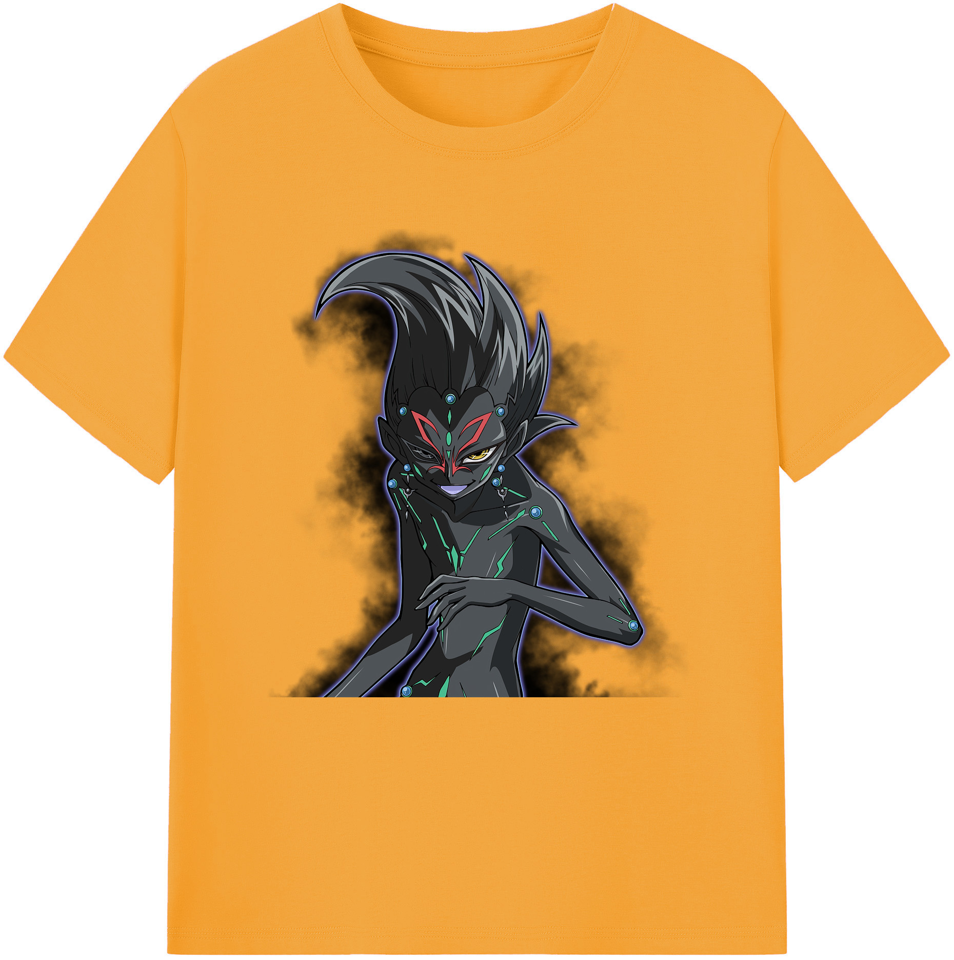 （画像用） 遊☆戯☆王 Yu-Gi-Oh! レディースカジュアルプリントTシャツ（綿100％）