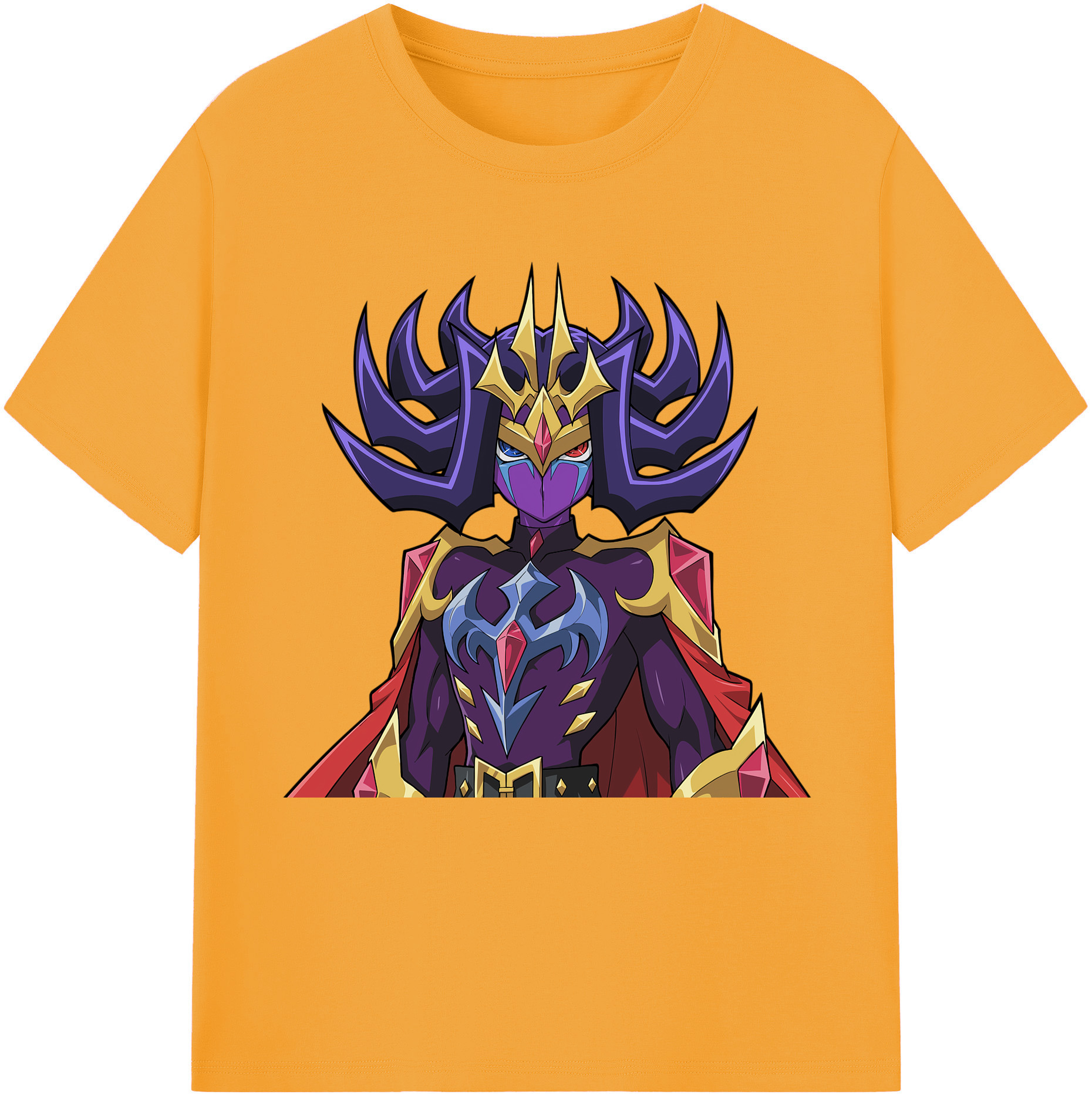 （画像用） 遊☆戯☆王 Yu-Gi-Oh! レディースカジュアルプリントTシャツ（綿100％）