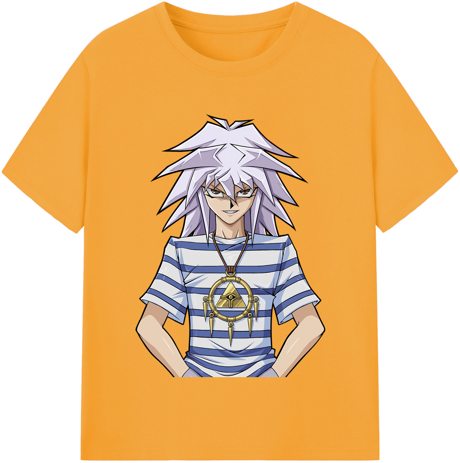 （画像用） 遊☆戯☆王 Yu-Gi-Oh! レディースカジュアルプリントTシャツ（綿100％）