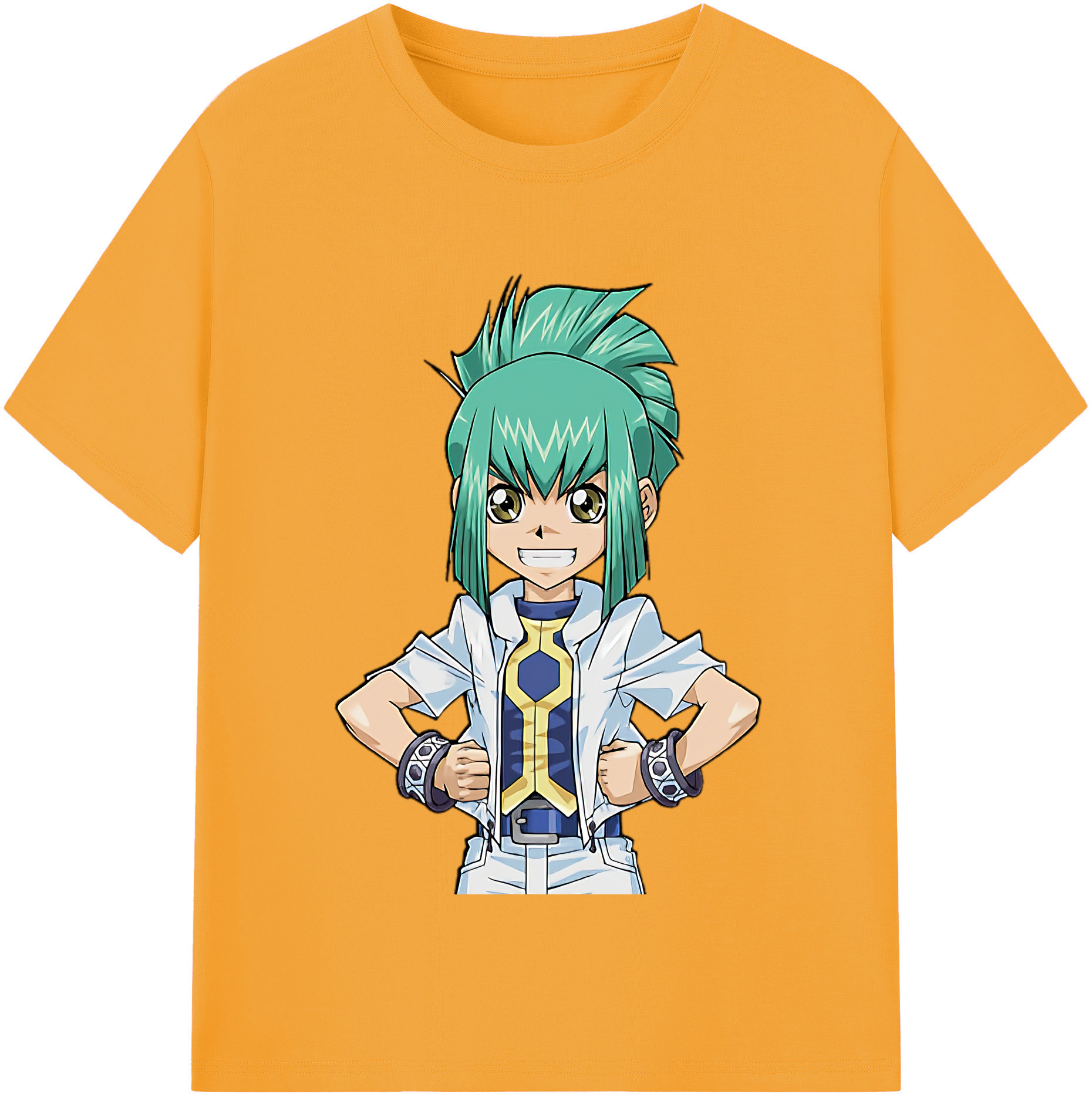 （画像用） 遊☆戯☆王 Yu-Gi-Oh! レディースカジュアルプリントTシャツ（綿100％）