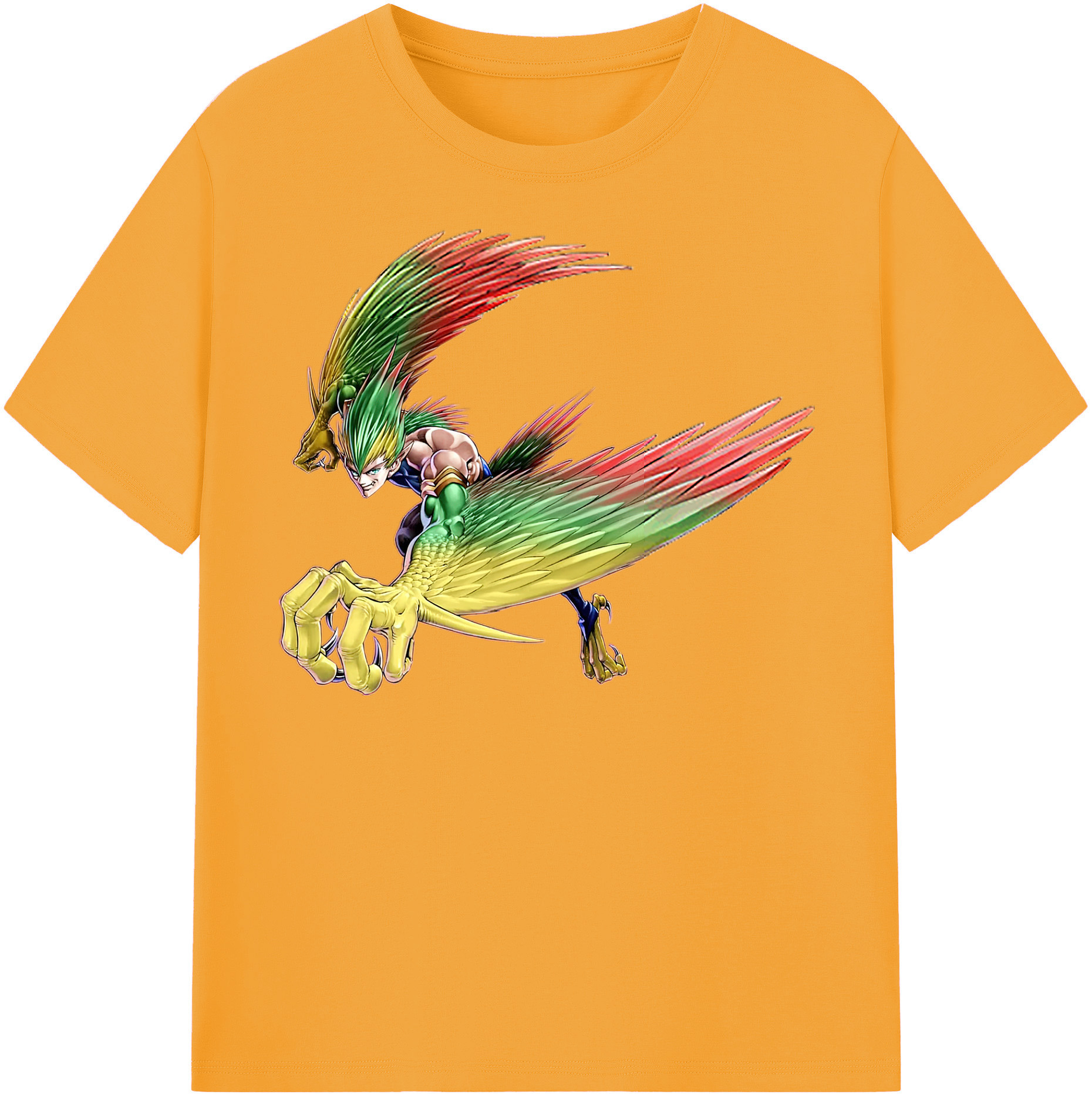 （画像用） 遊☆戯☆王 Yu-Gi-Oh! レディースカジュアルプリントTシャツ（綿100％）