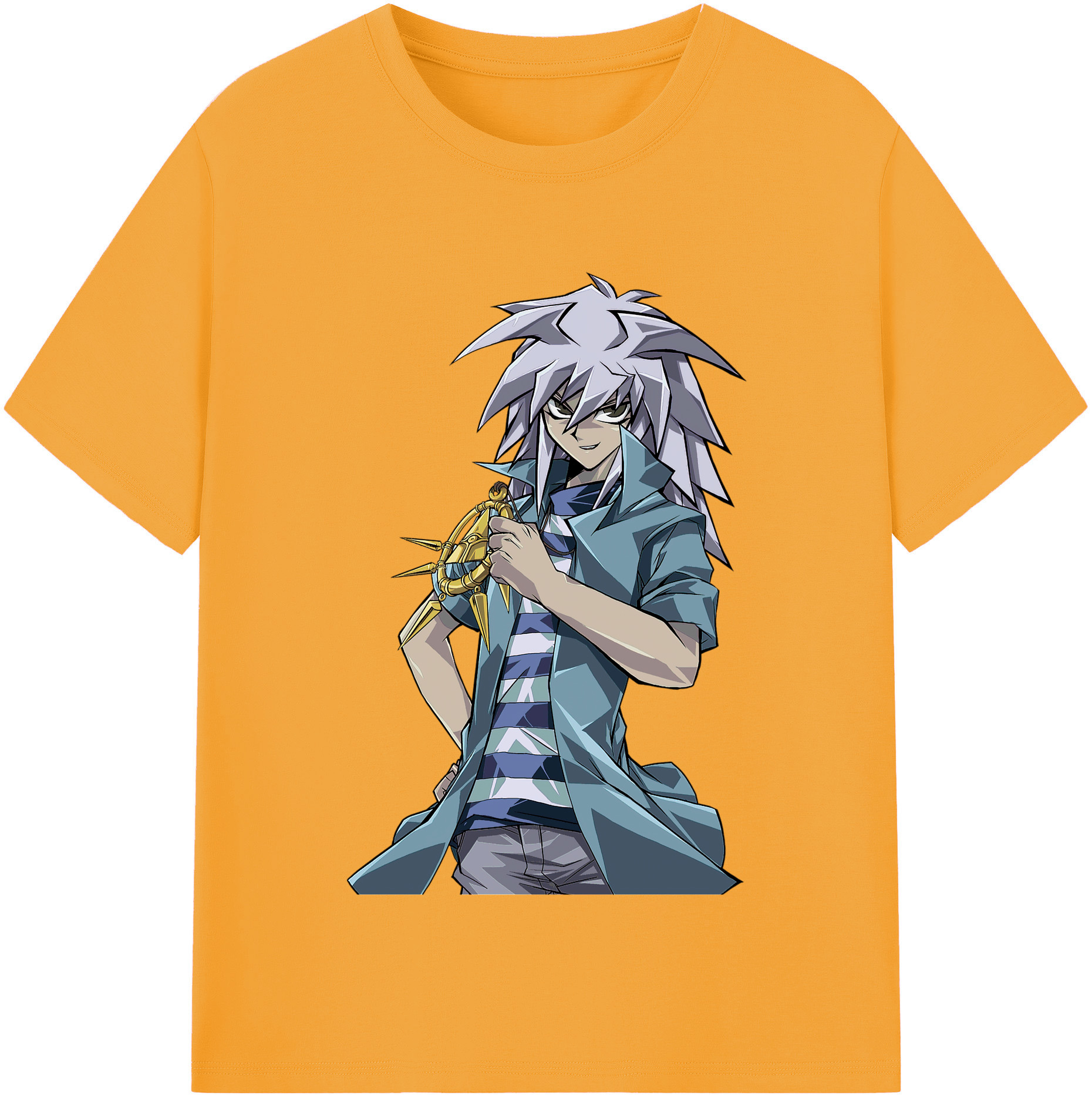 （画像用） 遊☆戯☆王 Yu-Gi-Oh! レディースカジュアルプリントTシャツ（綿100％）
