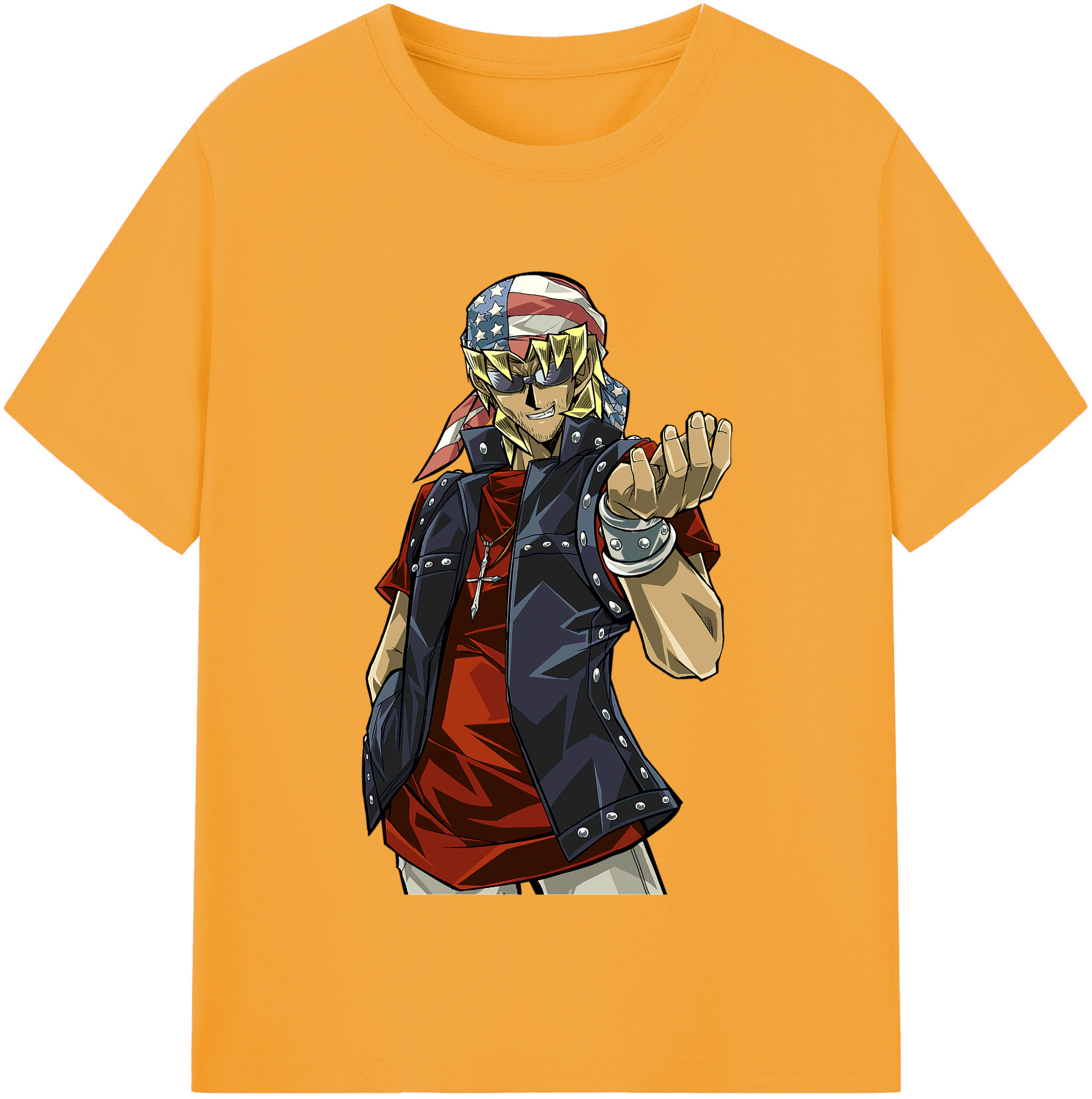 （画像用） 遊☆戯☆王 Yu-Gi-Oh! レディースカジュアルプリントTシャツ（綿100％）