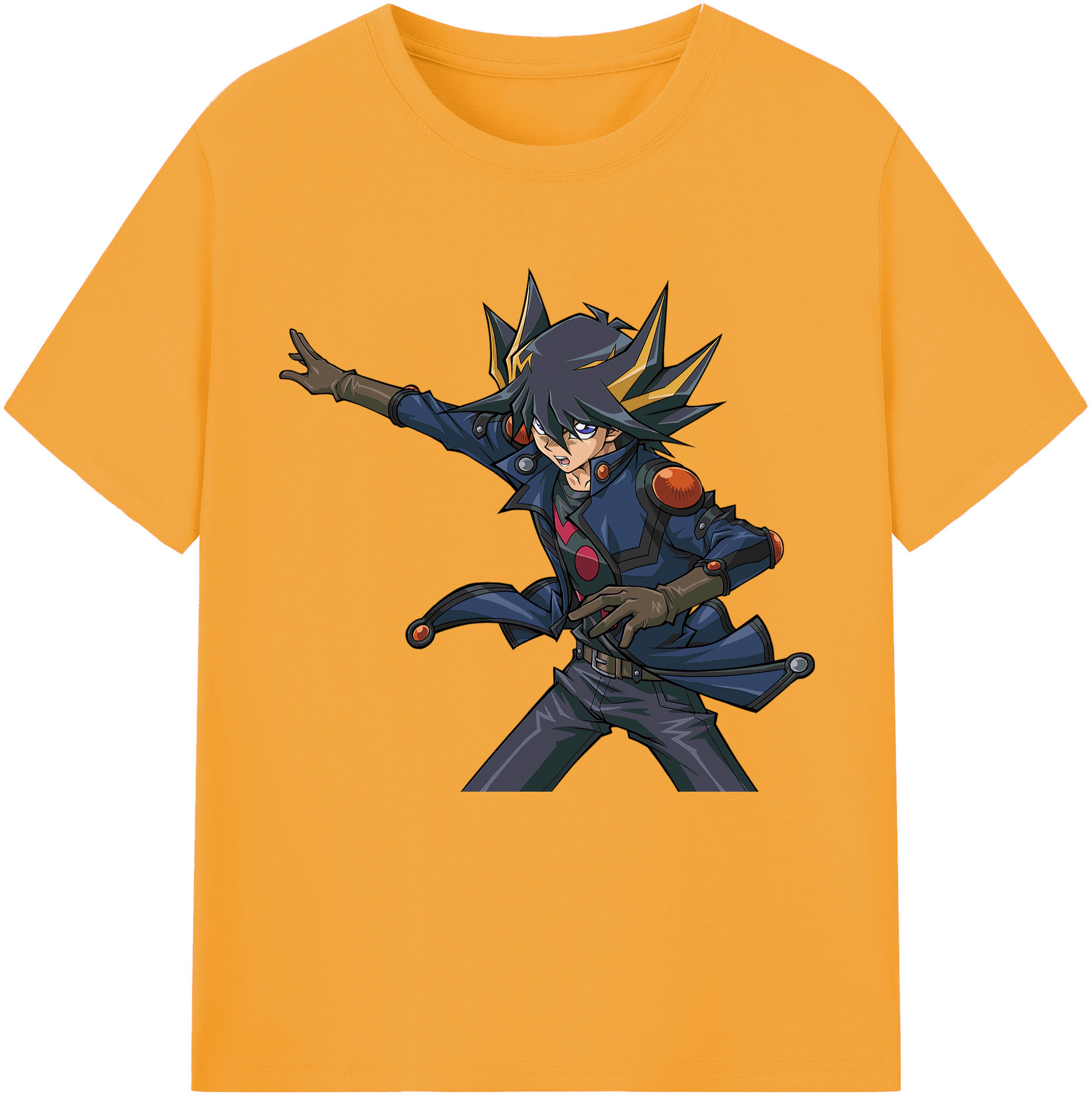 （画像用） 遊☆戯☆王 Yu-Gi-Oh! レディースカジュアルプリントTシャツ（綿100％）
