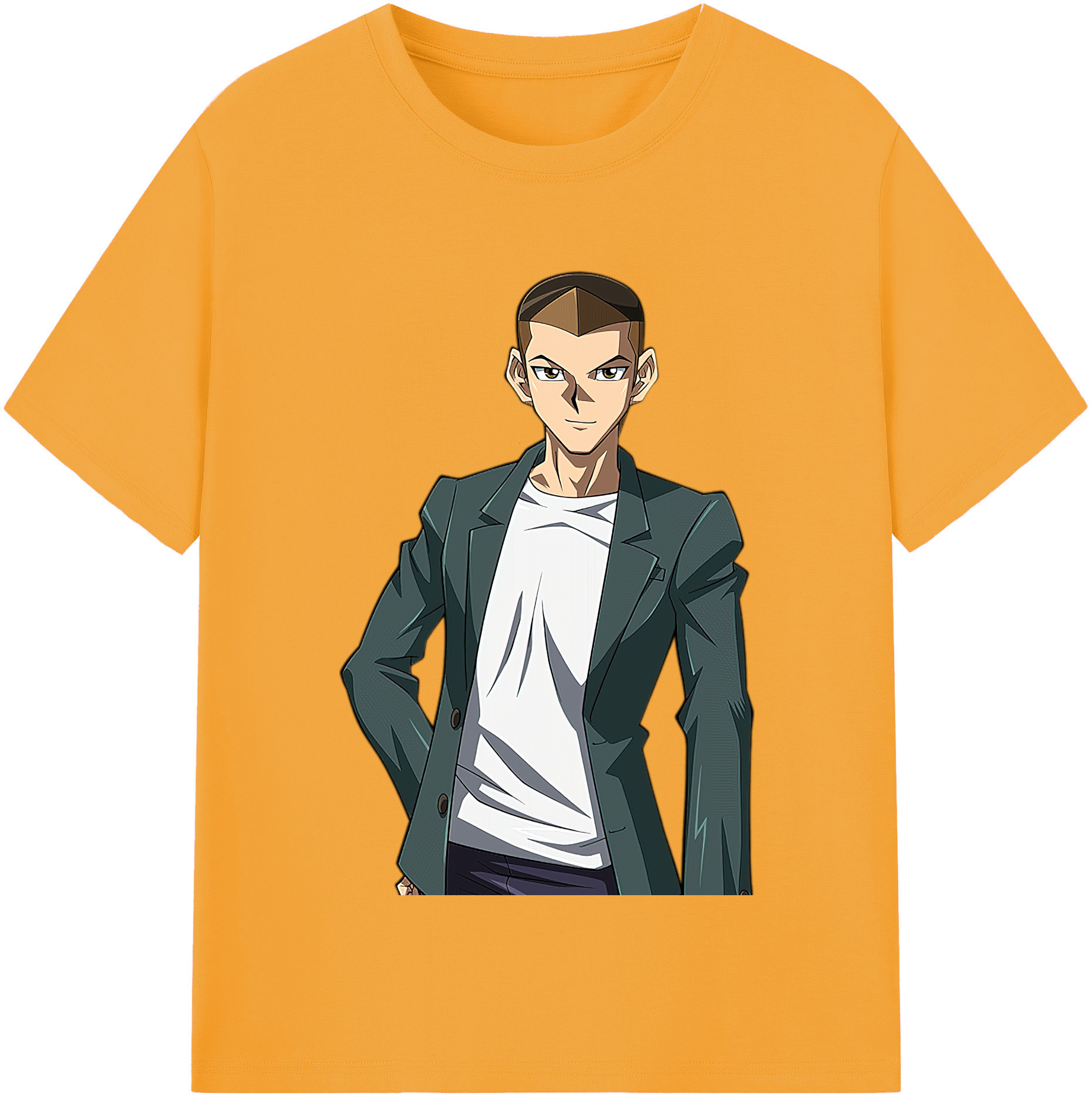 （画像用） 遊☆戯☆王 Yu-Gi-Oh! レディースカジュアルプリントTシャツ（綿100％）
