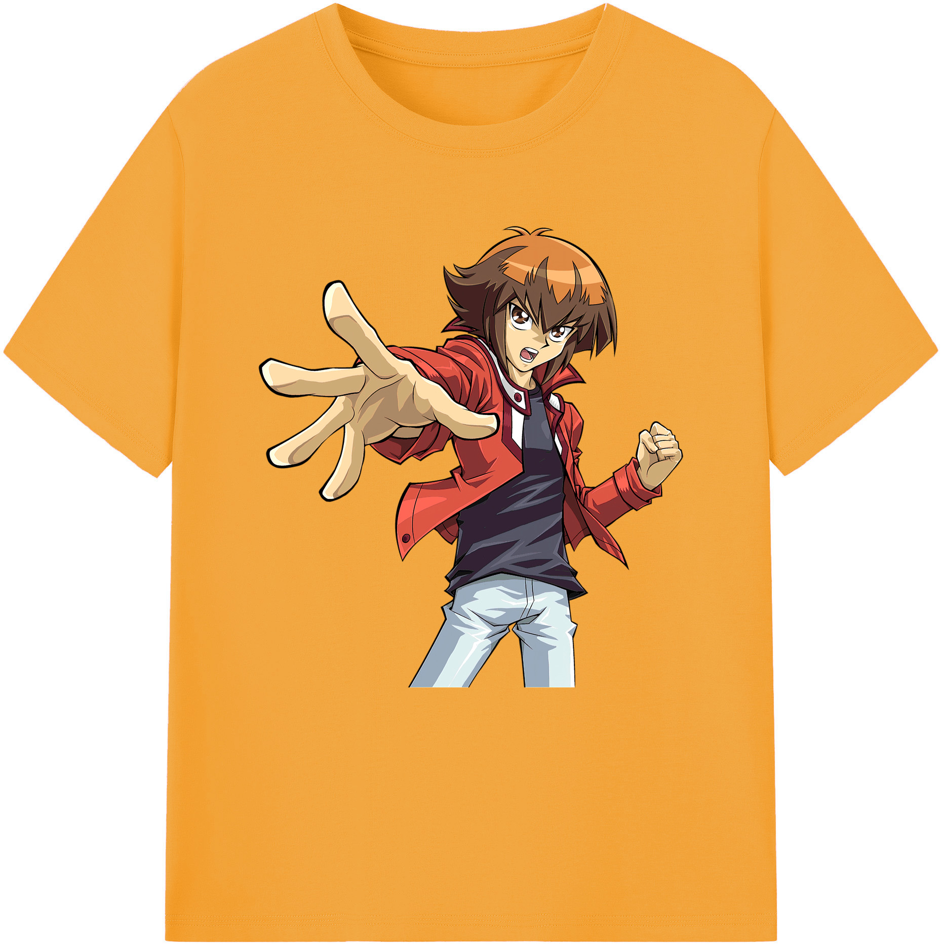 （画像用） 遊☆戯☆王 Yu-Gi-Oh! レディースカジュアルプリントTシャツ（綿100％）