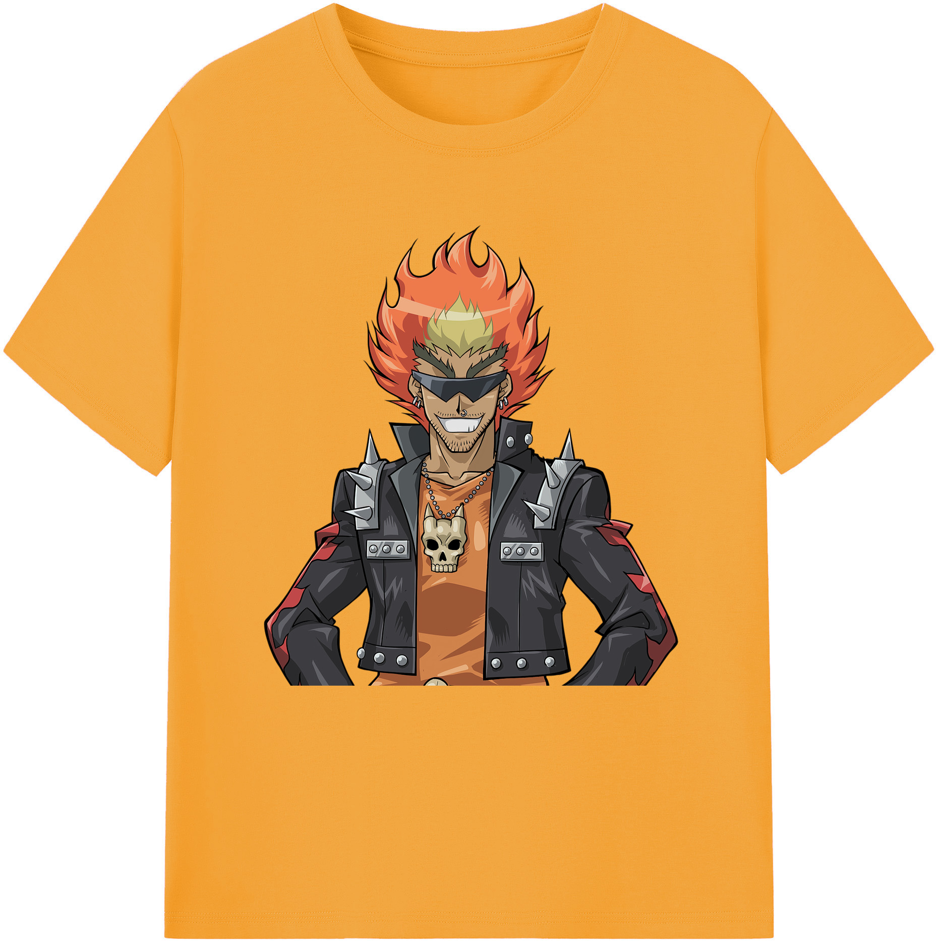 （画像用） 遊☆戯☆王 Yu-Gi-Oh! レディースカジュアルプリントTシャツ（綿100％）