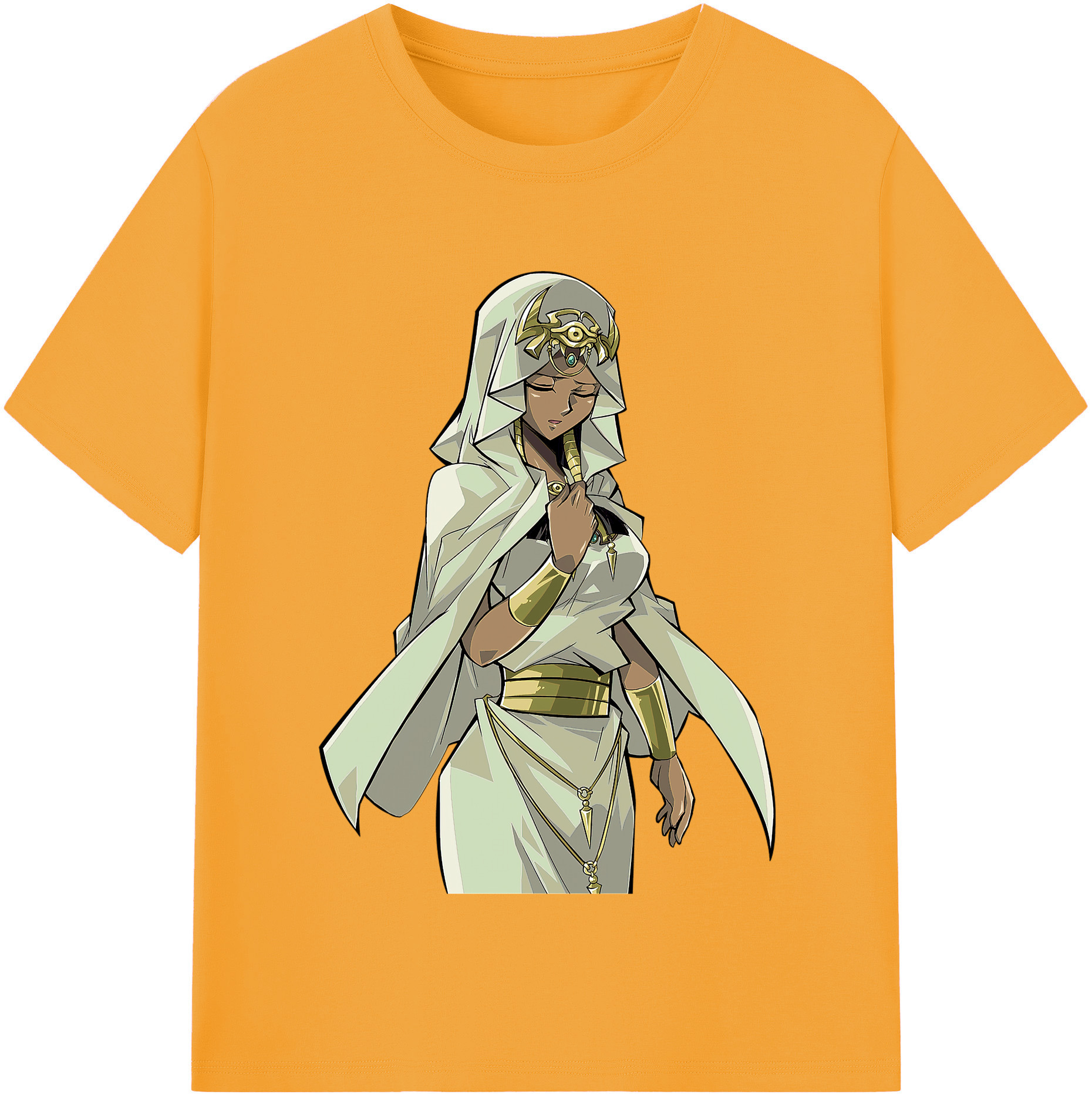 （画像用） 遊☆戯☆王 Yu-Gi-Oh! レディースカジュアルプリントTシャツ（綿100％）
