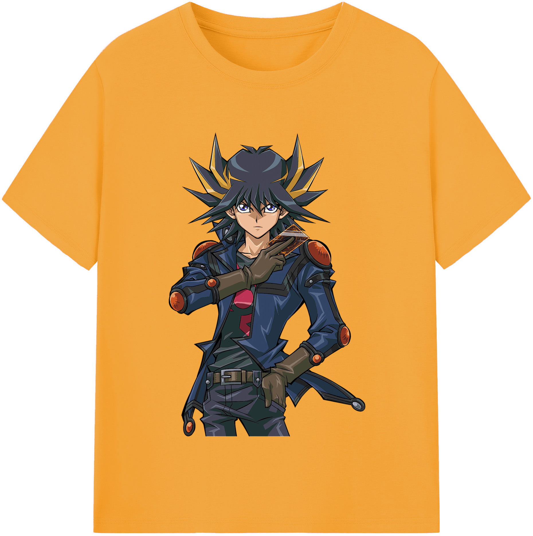 （画像用） 遊☆戯☆王 Yu-Gi-Oh! レディースカジュアルプリントTシャツ（綿100％）