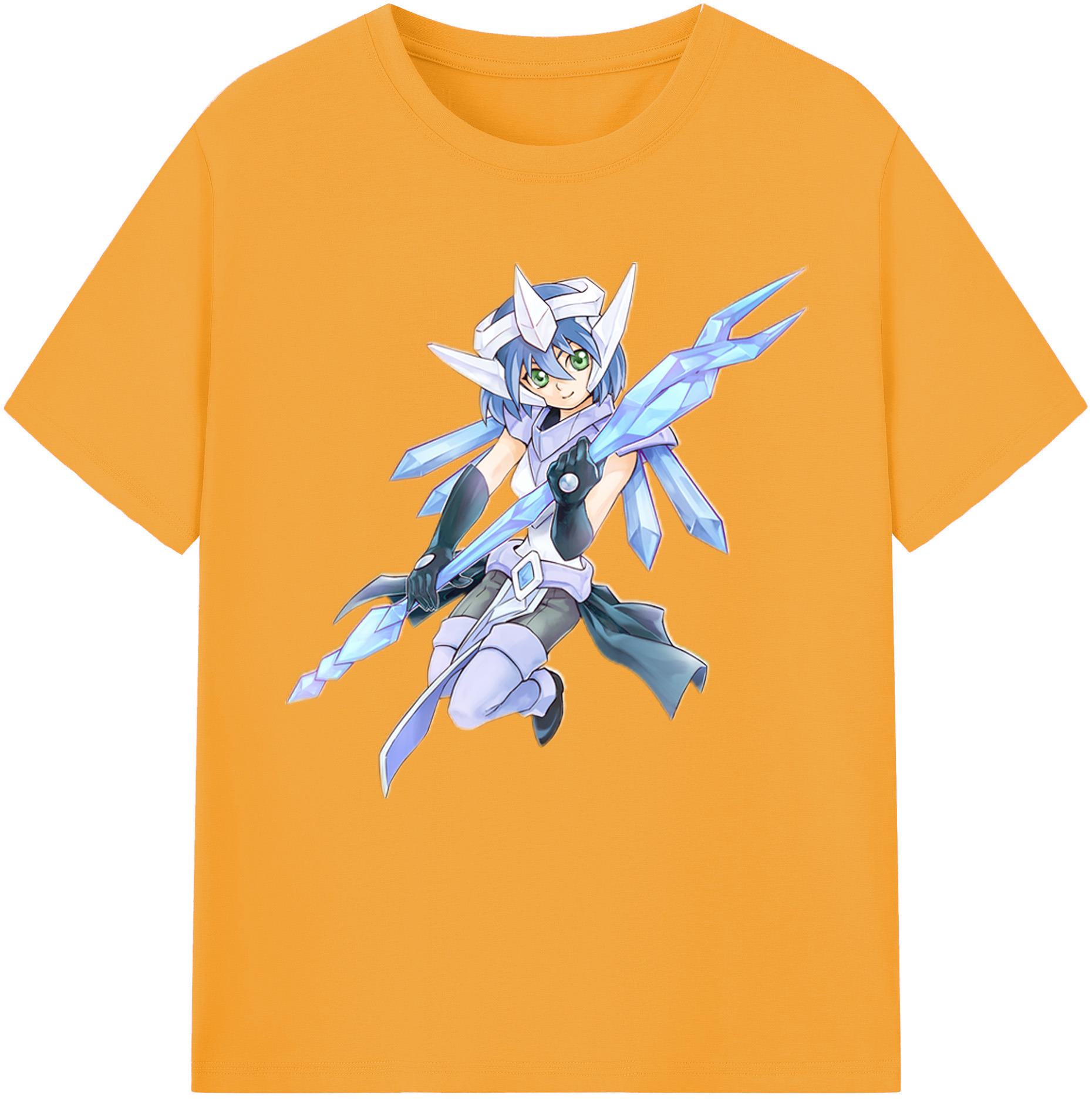 （画像用） 遊☆戯☆王 Yu-Gi-Oh! レディースカジュアルプリントTシャツ（綿100％）