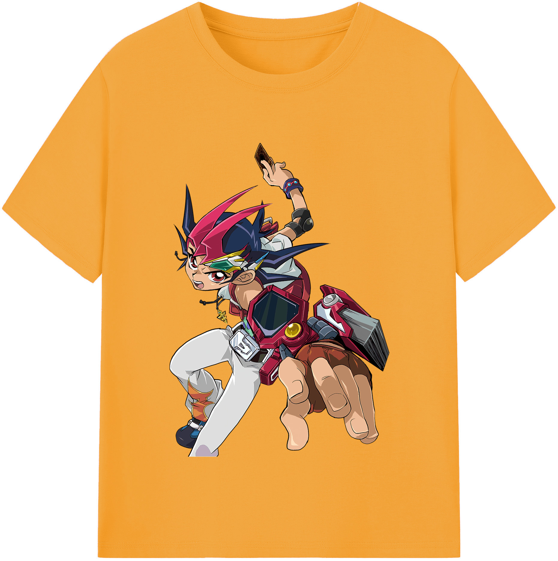 （画像用） 遊☆戯☆王 Yu-Gi-Oh! レディースカジュアルプリントTシャツ（綿100％）