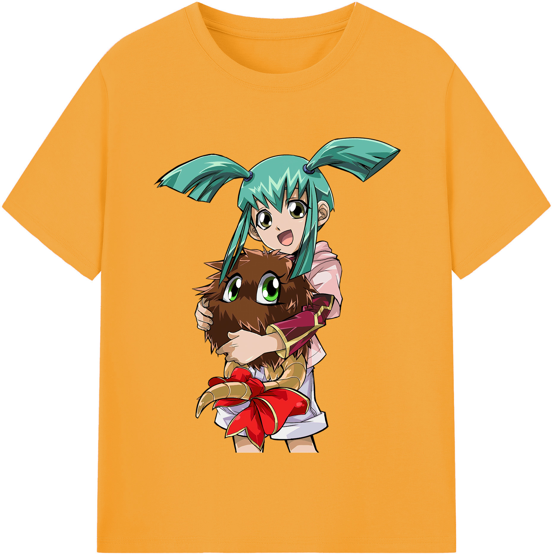 （画像用） 遊☆戯☆王 Yu-Gi-Oh! レディースカジュアルプリントTシャツ（綿100％）