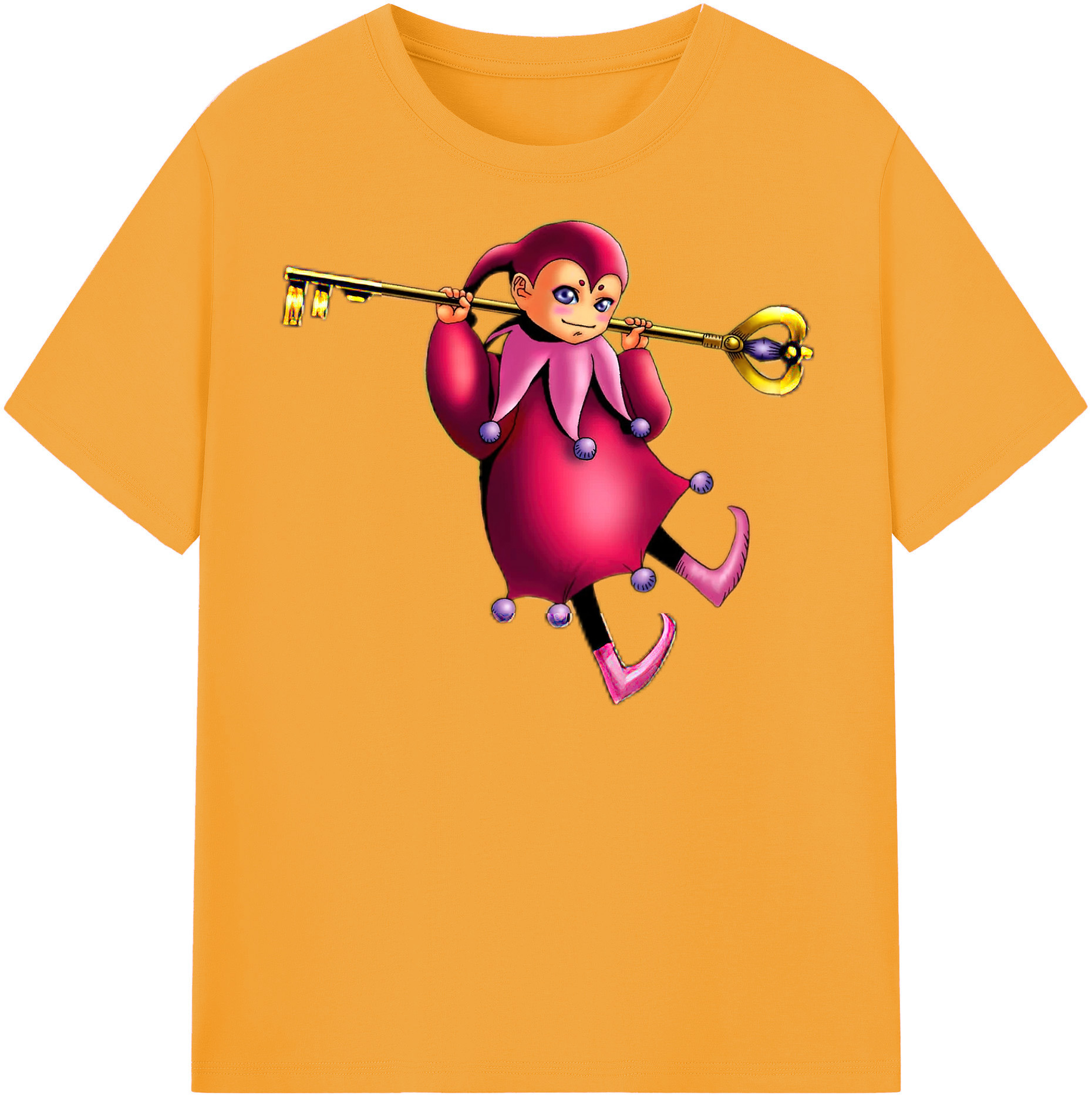 （画像用） 遊☆戯☆王 Yu-Gi-Oh! レディースカジュアルプリントTシャツ（綿100％）