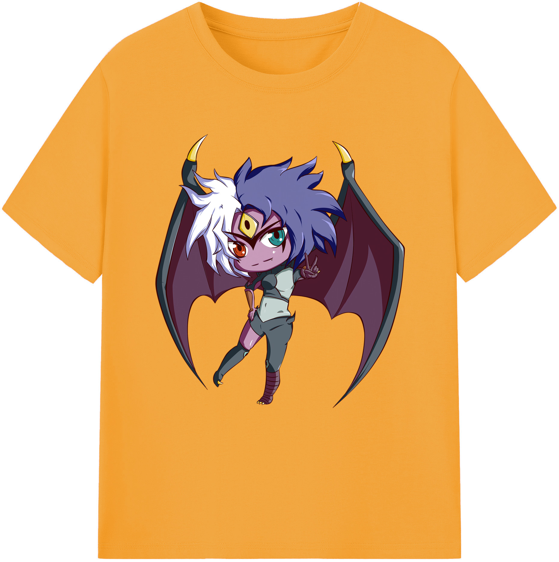 （画像用） 遊☆戯☆王 Yu-Gi-Oh! レディースカジュアルプリントTシャツ（綿100％）