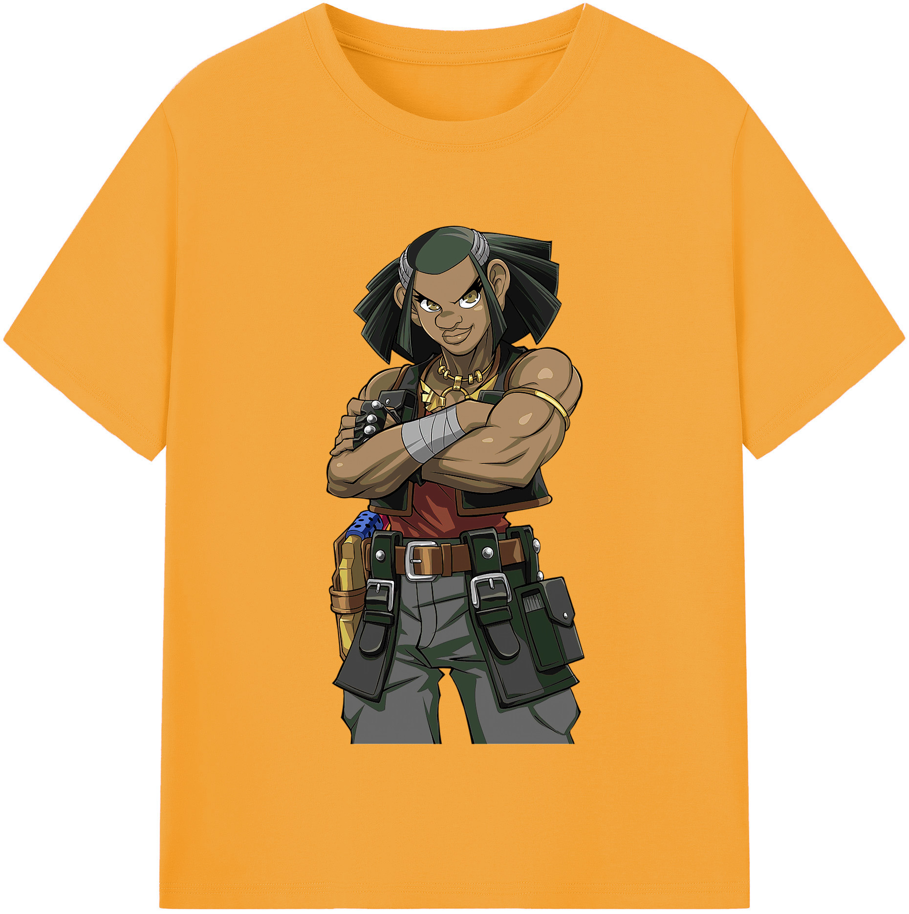 （画像用） 遊☆戯☆王 Yu-Gi-Oh! レディースカジュアルプリントTシャツ（綿100％）