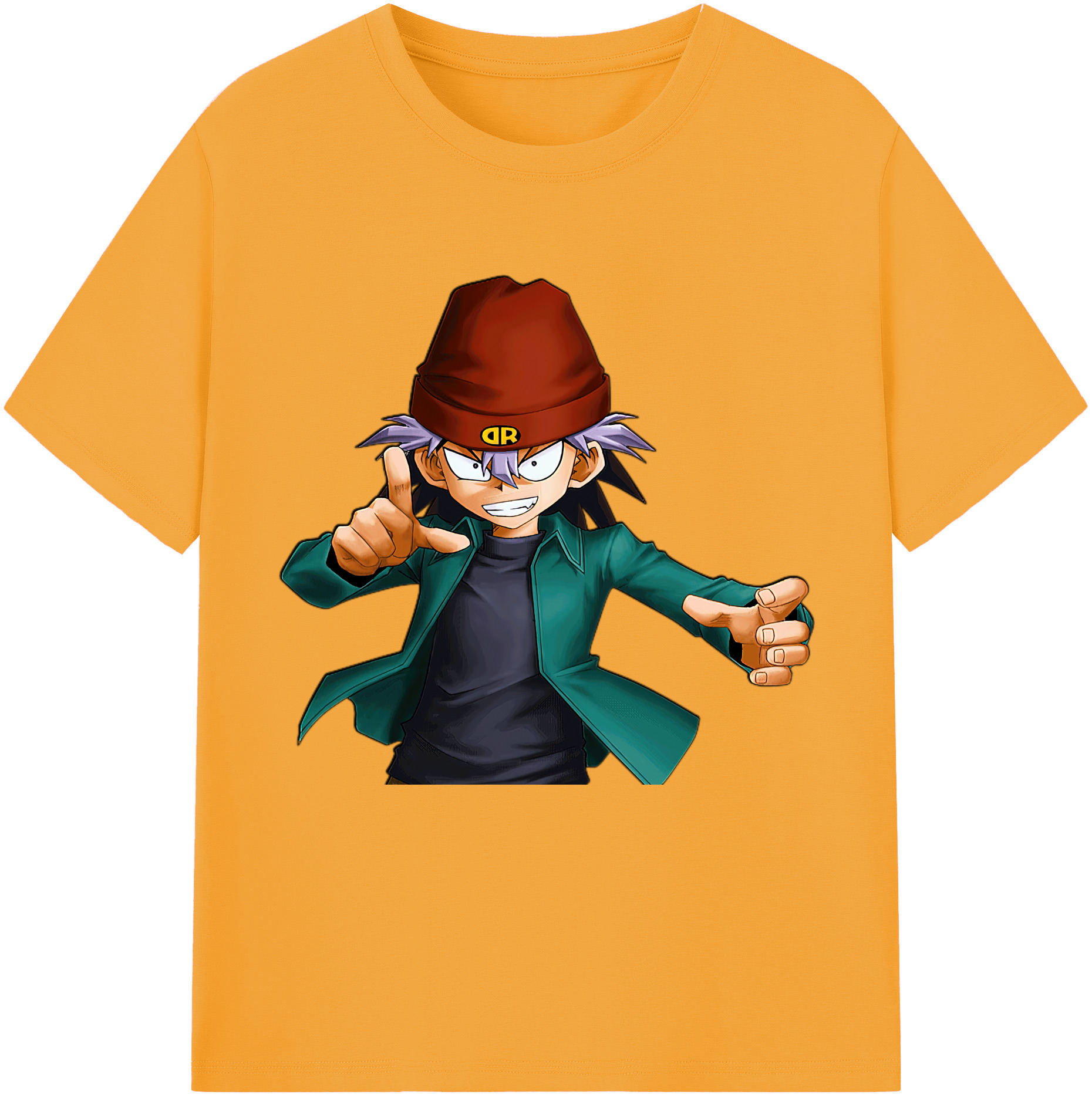 （画像用） 遊☆戯☆王 Yu-Gi-Oh! レディースカジュアルプリントTシャツ（綿100％）