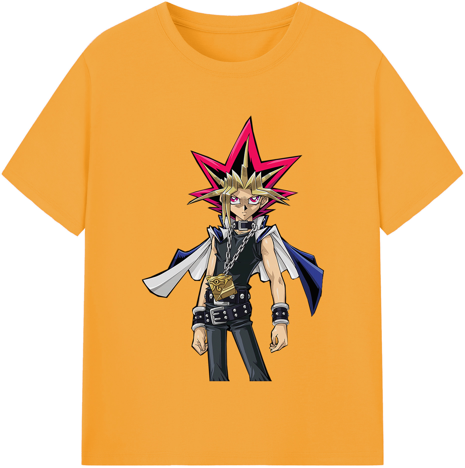 （画像用） 遊☆戯☆王 Yu-Gi-Oh! レディースカジュアルプリントTシャツ（綿100％）