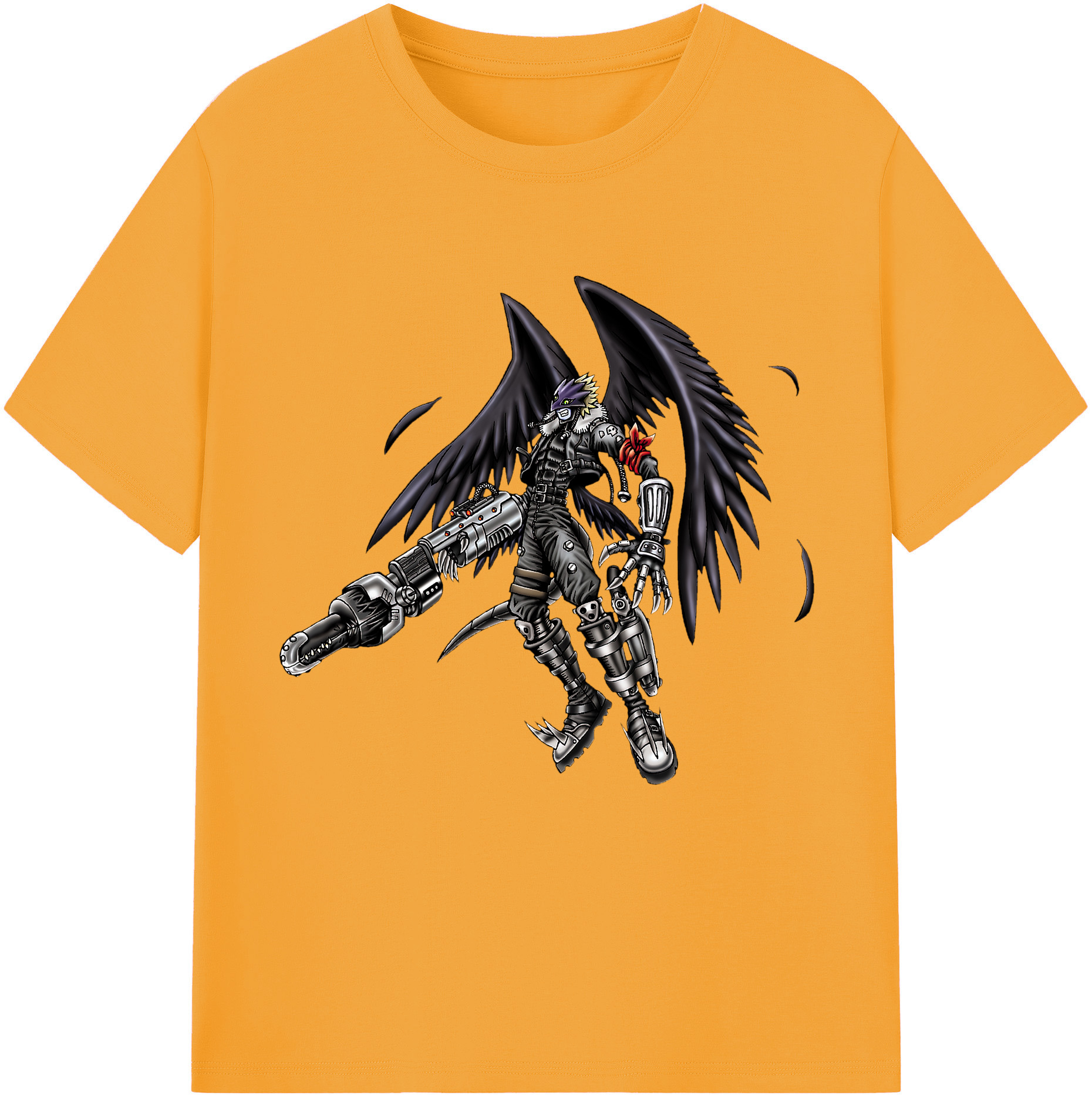 （画像用） 遊☆戯☆王 Yu-Gi-Oh! レディースカジュアルプリントTシャツ（綿100％）