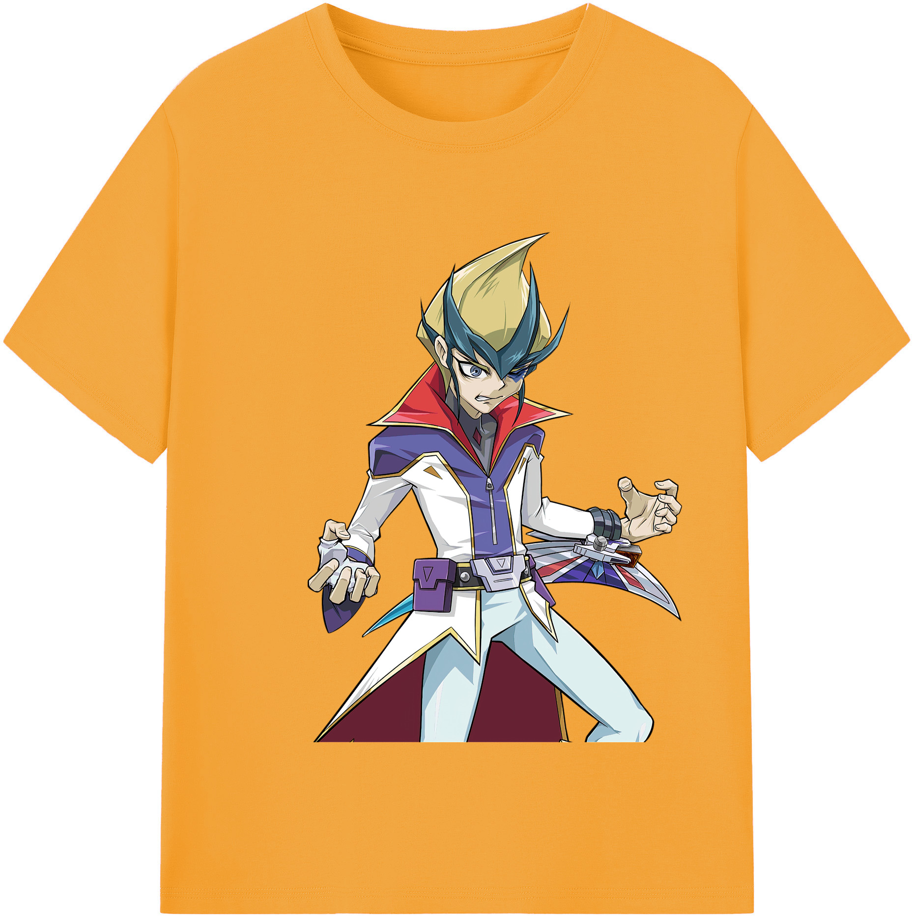 （画像用） 遊☆戯☆王 Yu-Gi-Oh! レディースカジュアルプリントTシャツ（綿100％）