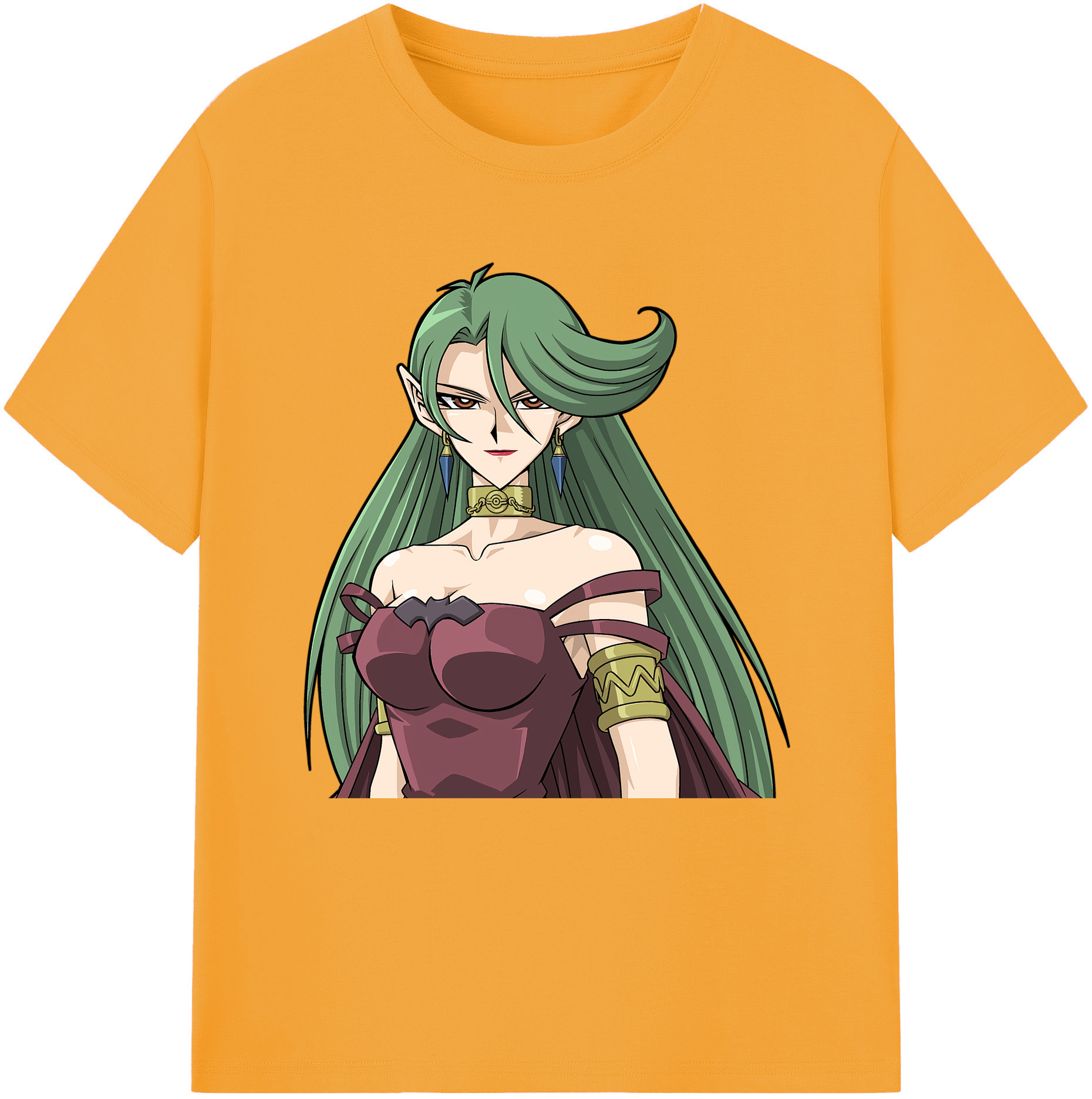 （画像用） 遊☆戯☆王 Yu-Gi-Oh! レディースカジュアルプリントTシャツ（綿100％）
