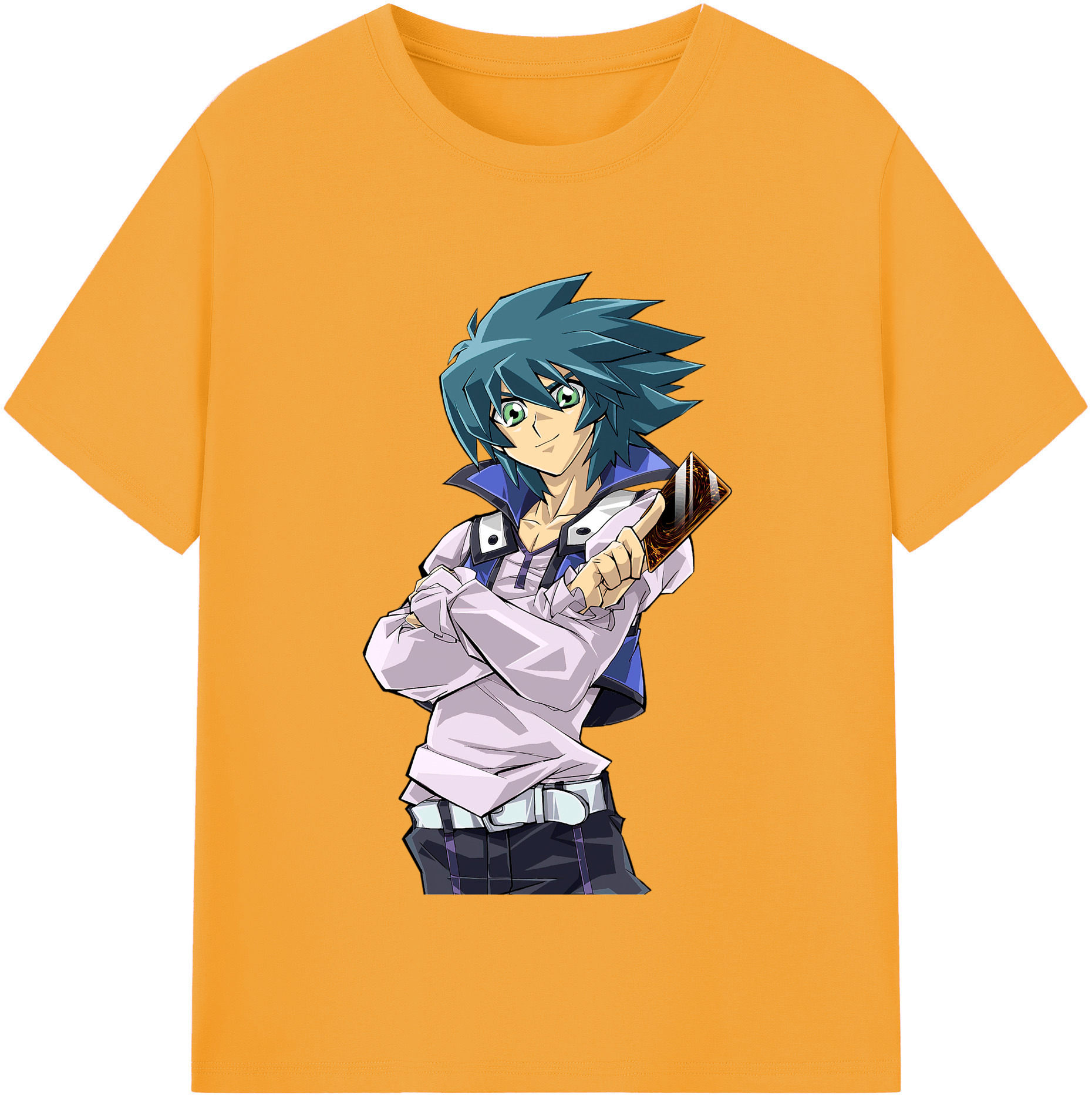 （画像用） 遊☆戯☆王 Yu-Gi-Oh! レディースカジュアルプリントTシャツ（綿100％）