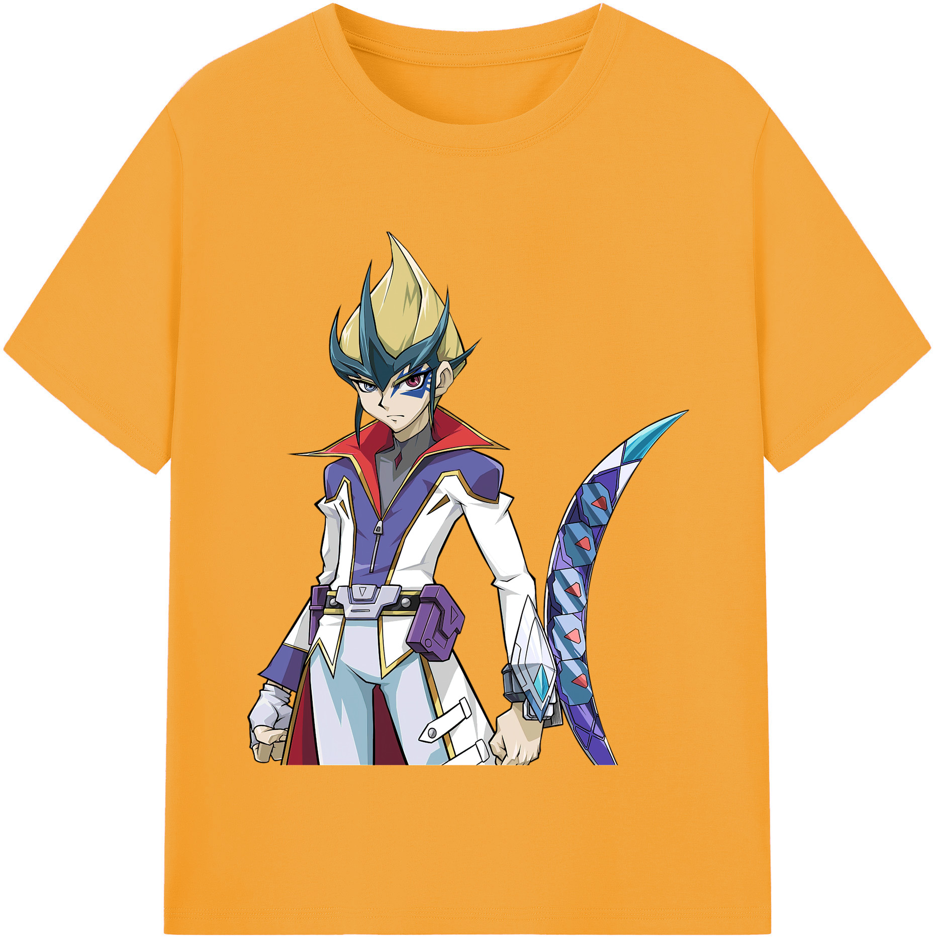 （画像用） 遊☆戯☆王 Yu-Gi-Oh! レディースカジュアルプリントTシャツ（綿100％）