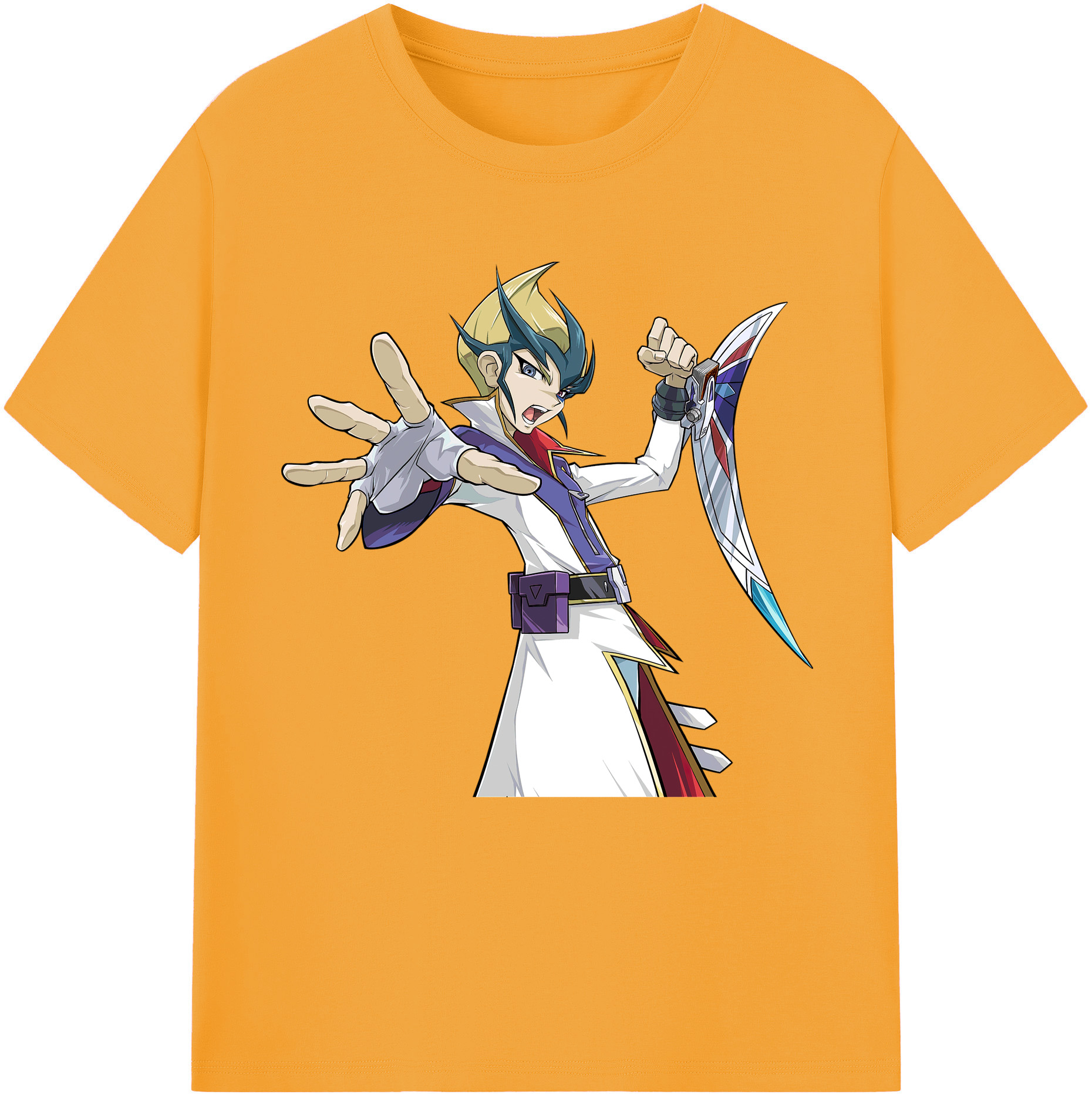 （画像用） 遊☆戯☆王 Yu-Gi-Oh! レディースカジュアルプリントTシャツ（綿100％）