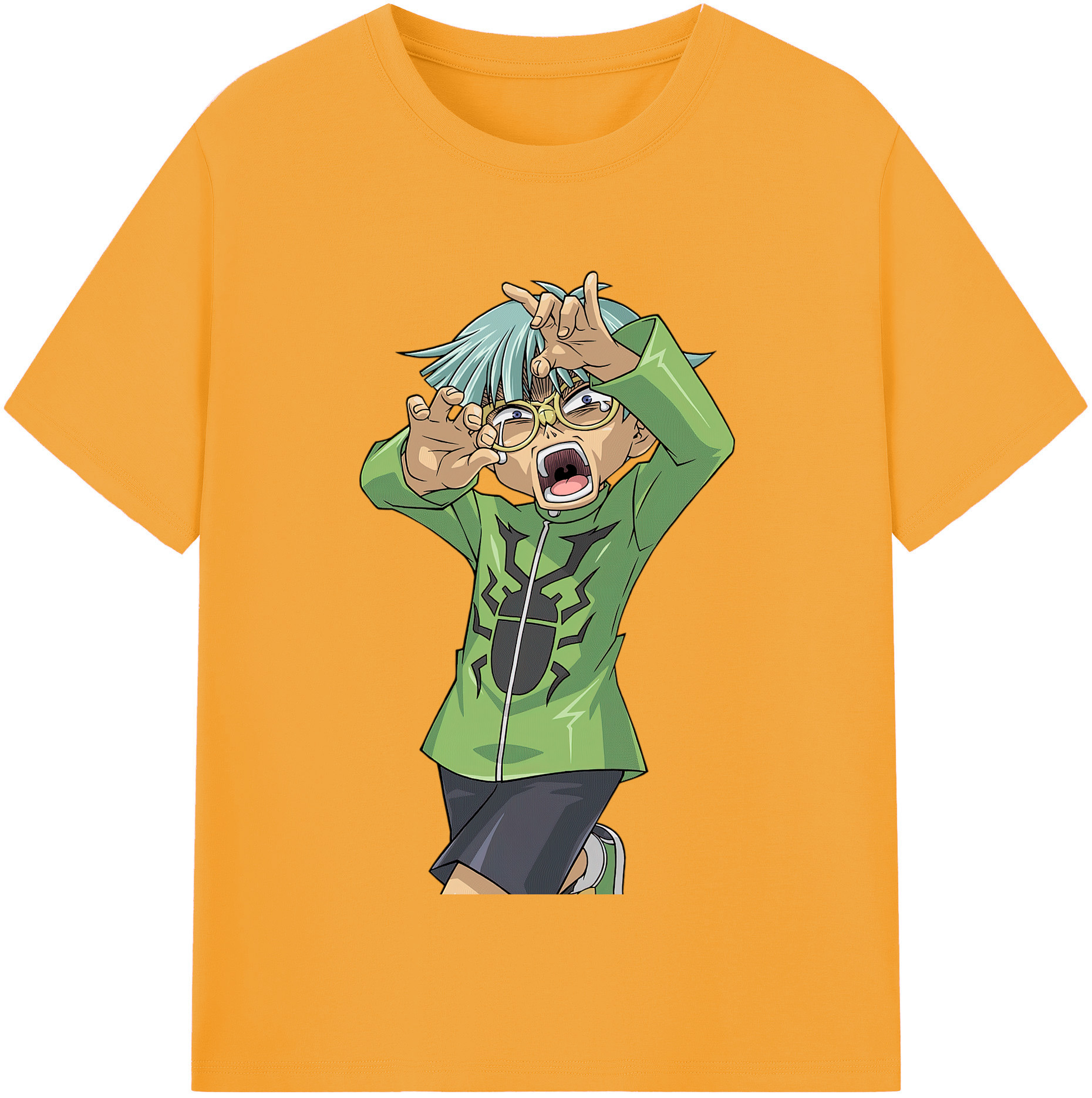 （画像用） 遊☆戯☆王 Yu-Gi-Oh! レディースカジュアルプリントTシャツ（綿100％）