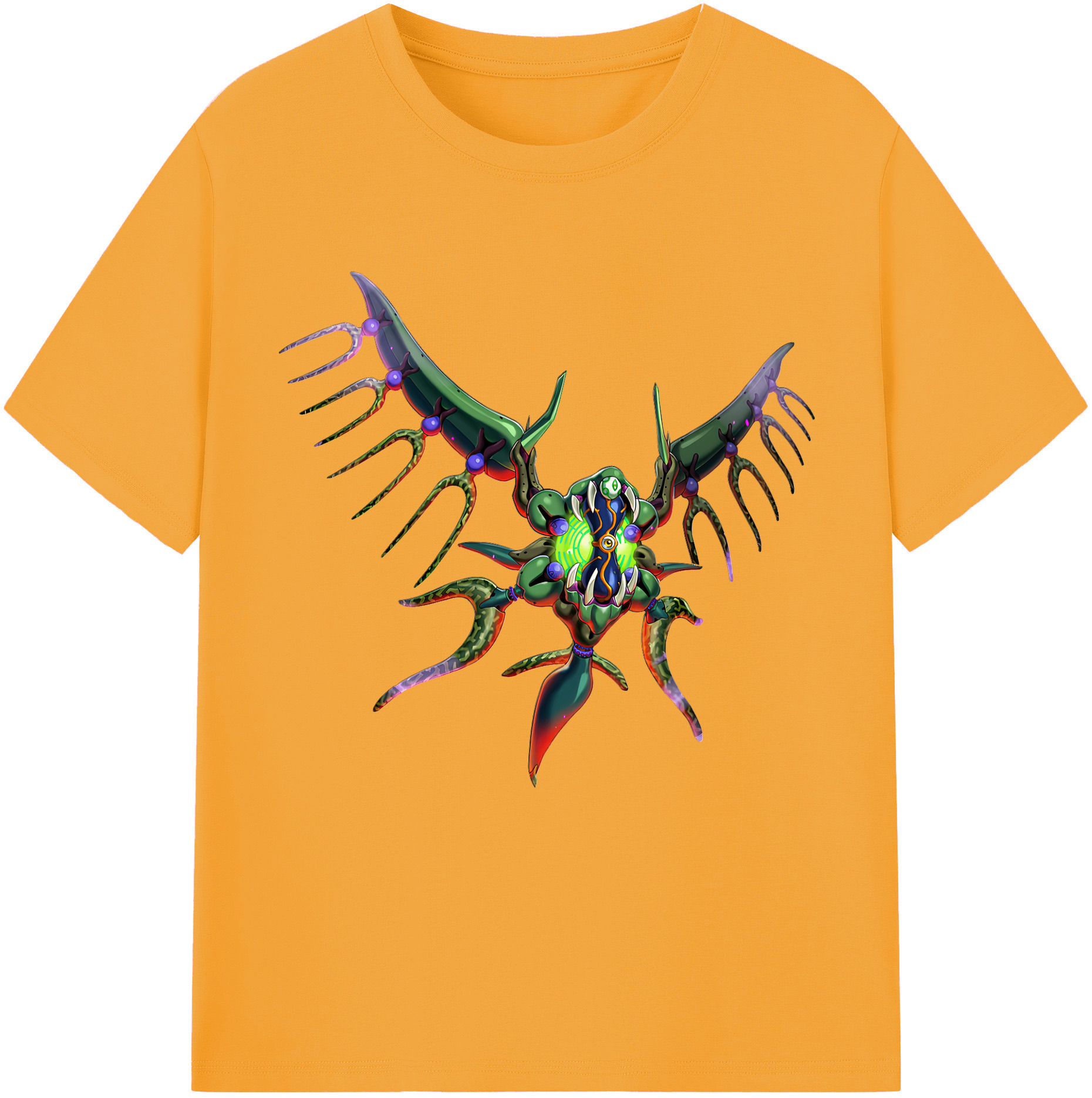 （画像用） 遊☆戯☆王 Yu-Gi-Oh! レディースカジュアルプリントTシャツ（綿100％）
